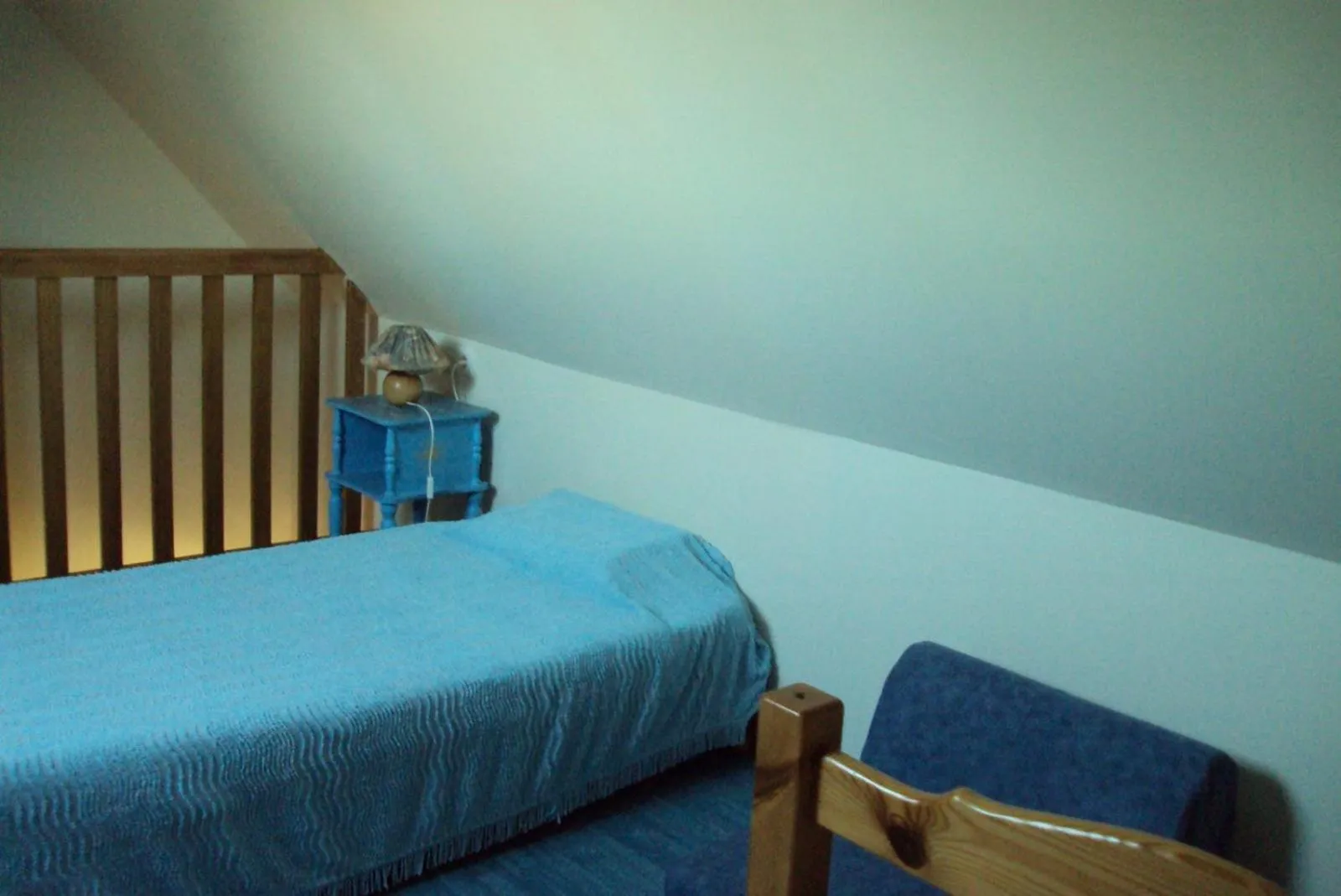 Bed in Gîtes du Ménez-Hom