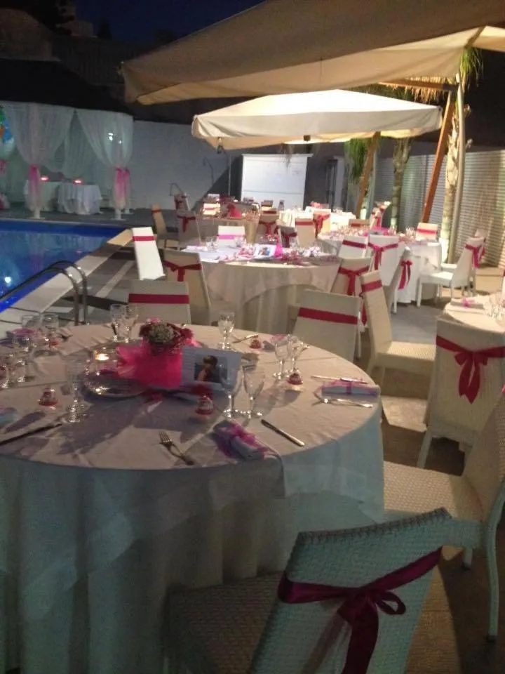 Pool view in Hotel La Terrazza