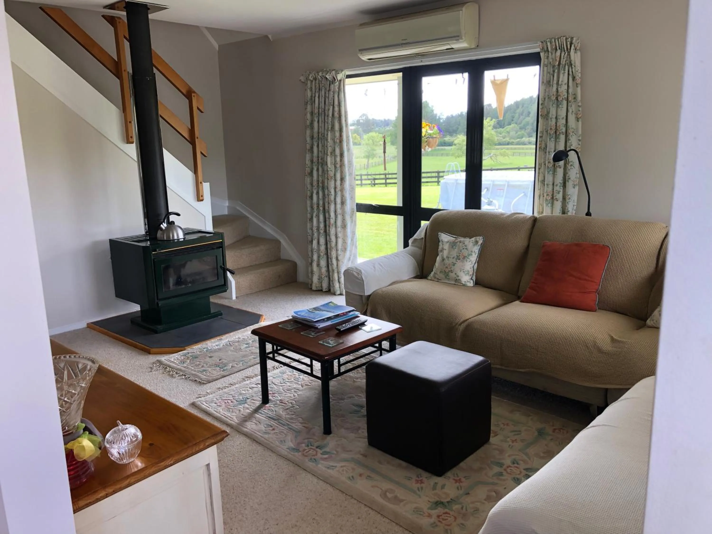 Living room in Hunua Ranges