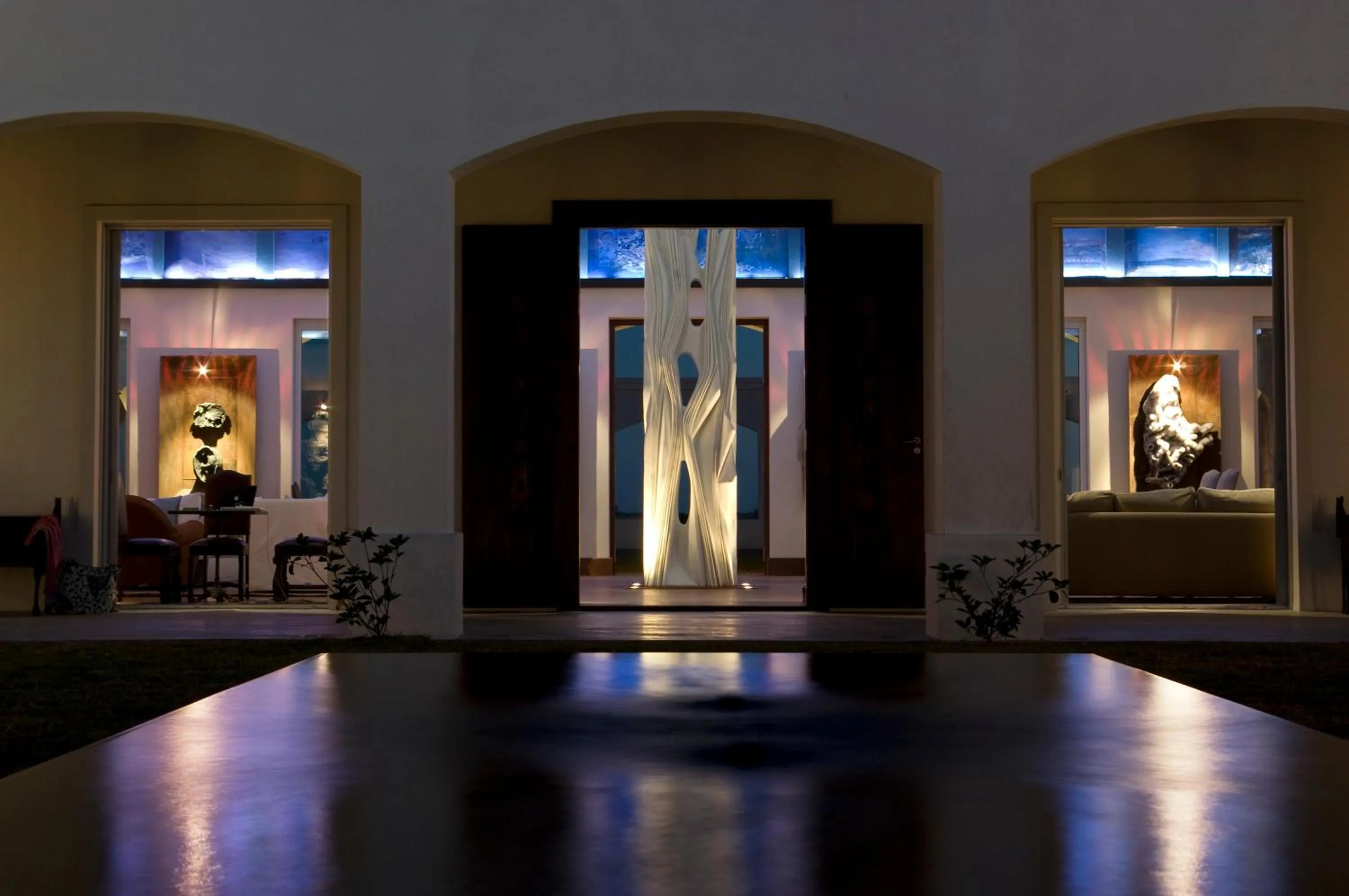 Decorative detail in Estancia VIK José Ignacio