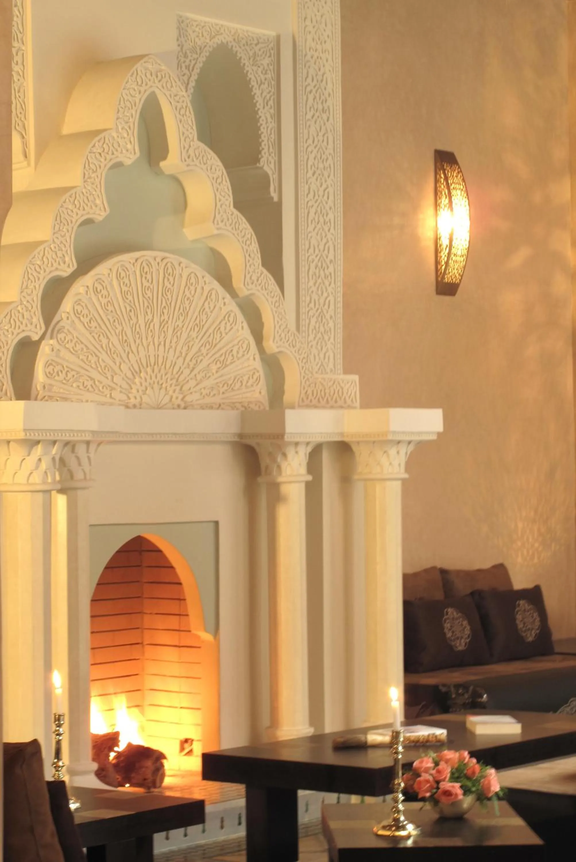 Decorative detail in Riad Le Perroquet Bleu Suites & Spa