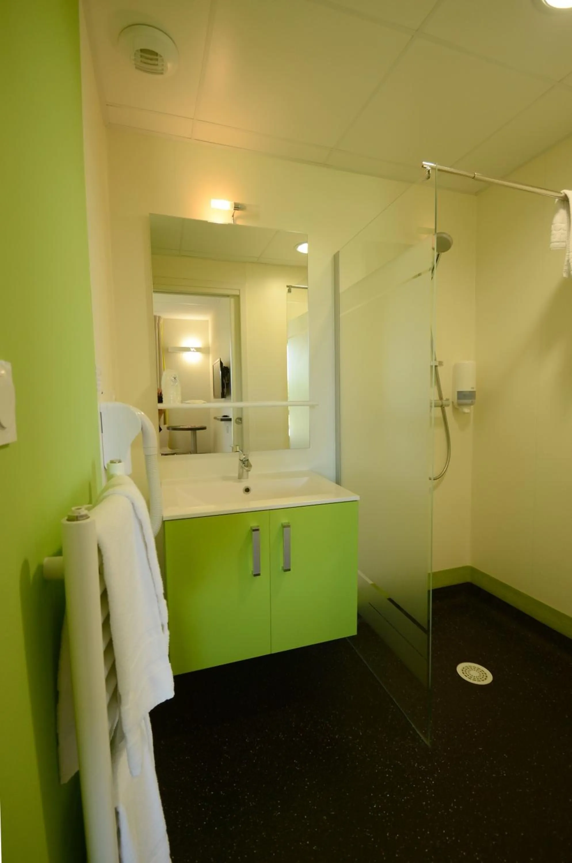 Shower in Hôtel la Verriaire - The Originals