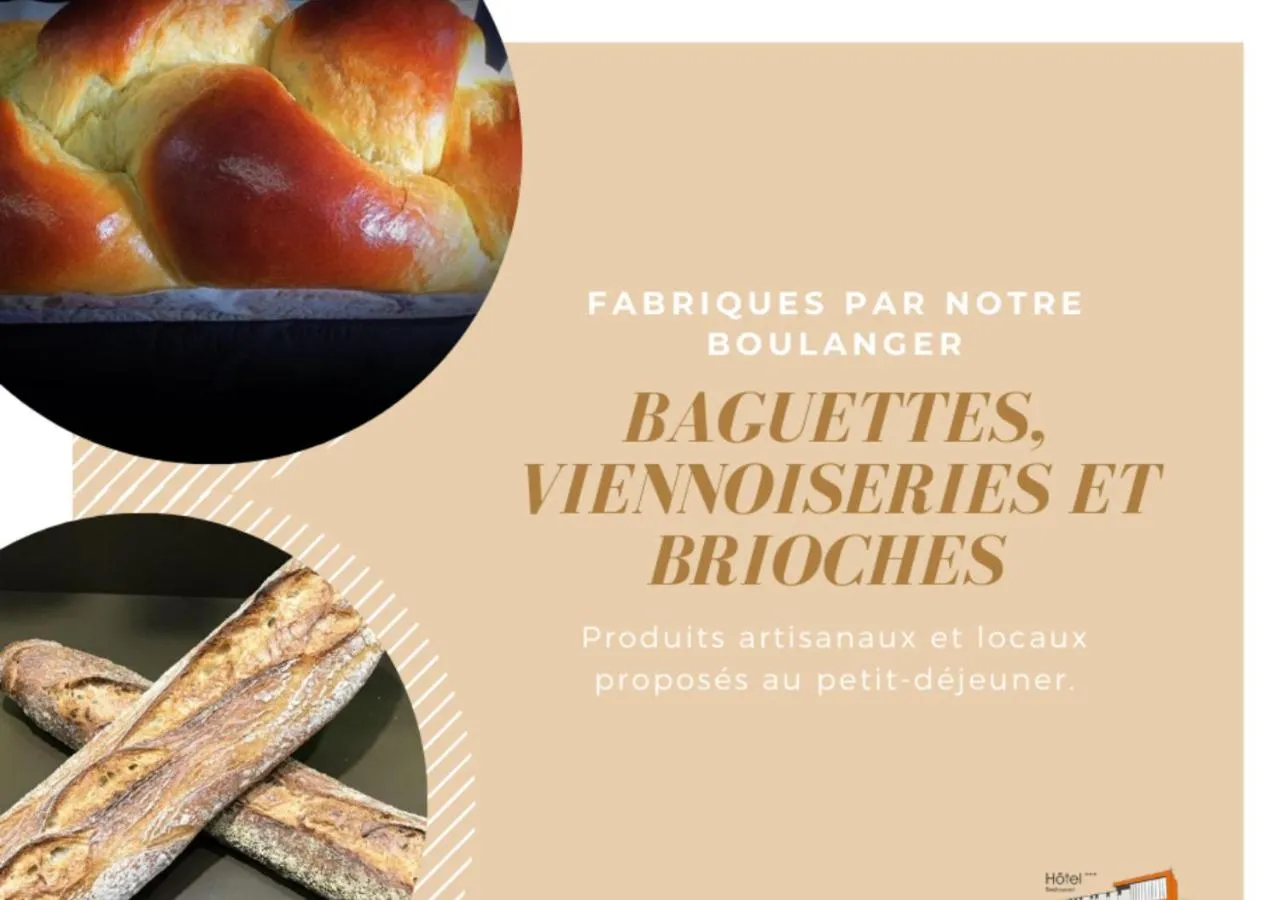 Food close-up in Hôtel la Verriaire - The Originals