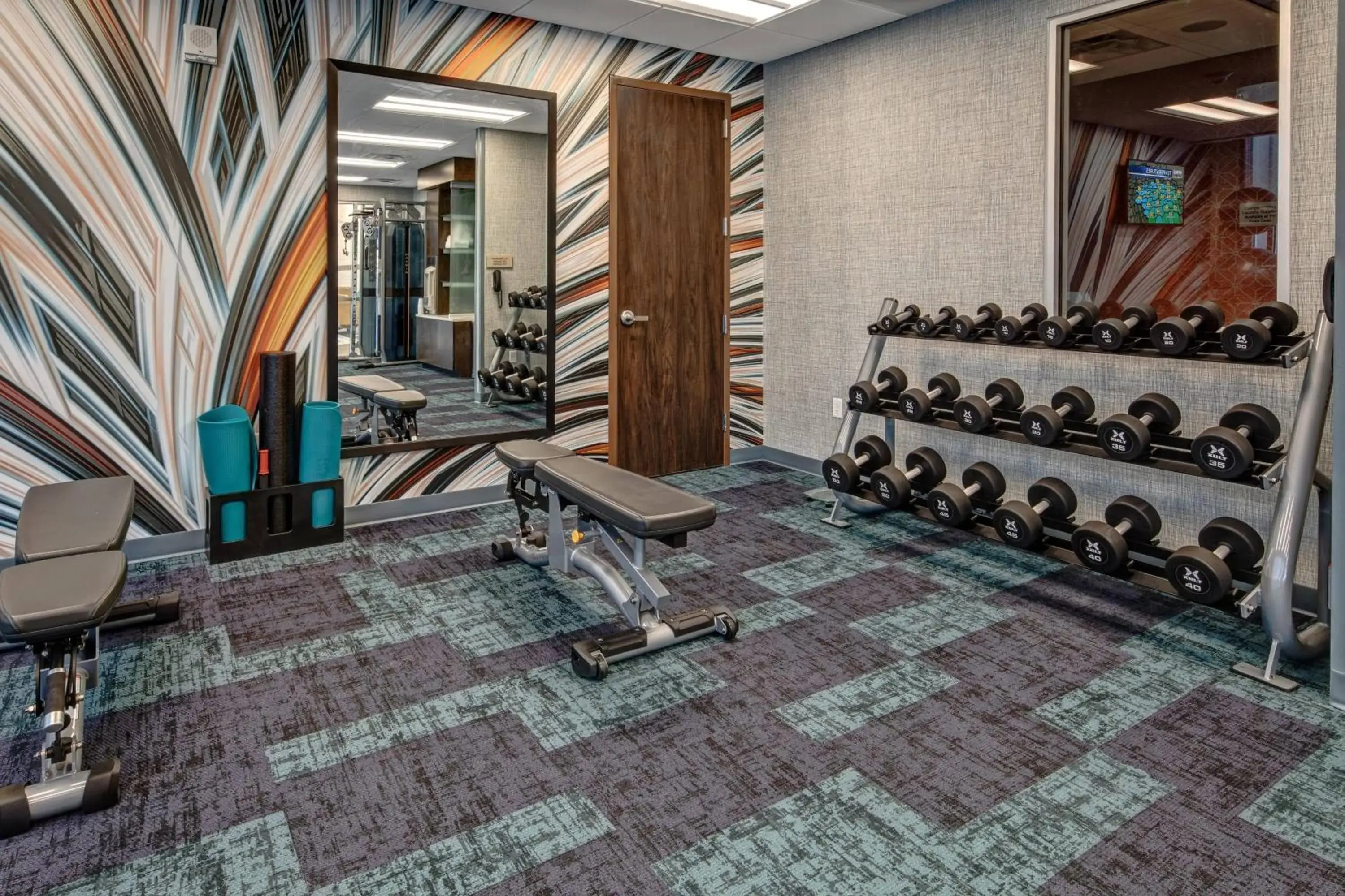 Fitness centre/facilities in SpringHill Suites by Marriott Nashville Brentwood Fitness centre/facilities in SpringHill Suites by Marriott Nashville Brentwood