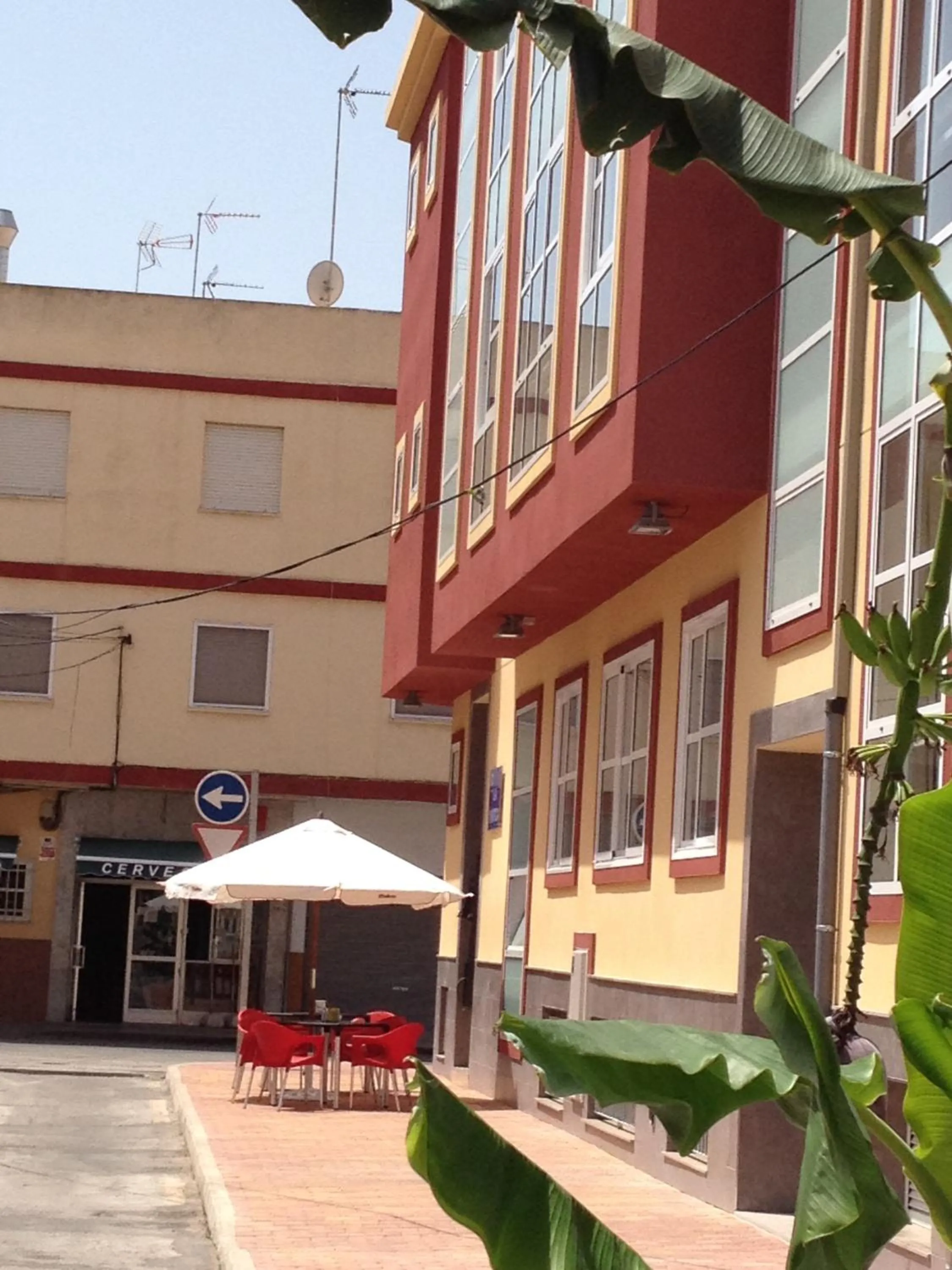 Facade/entrance in Pension La Puntica