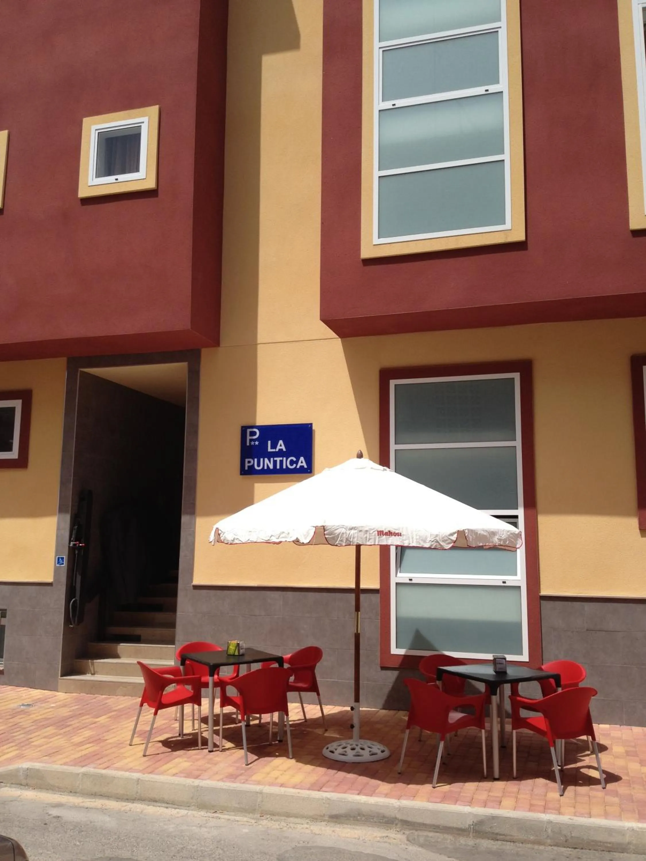 Lobby or reception in Pension La Puntica