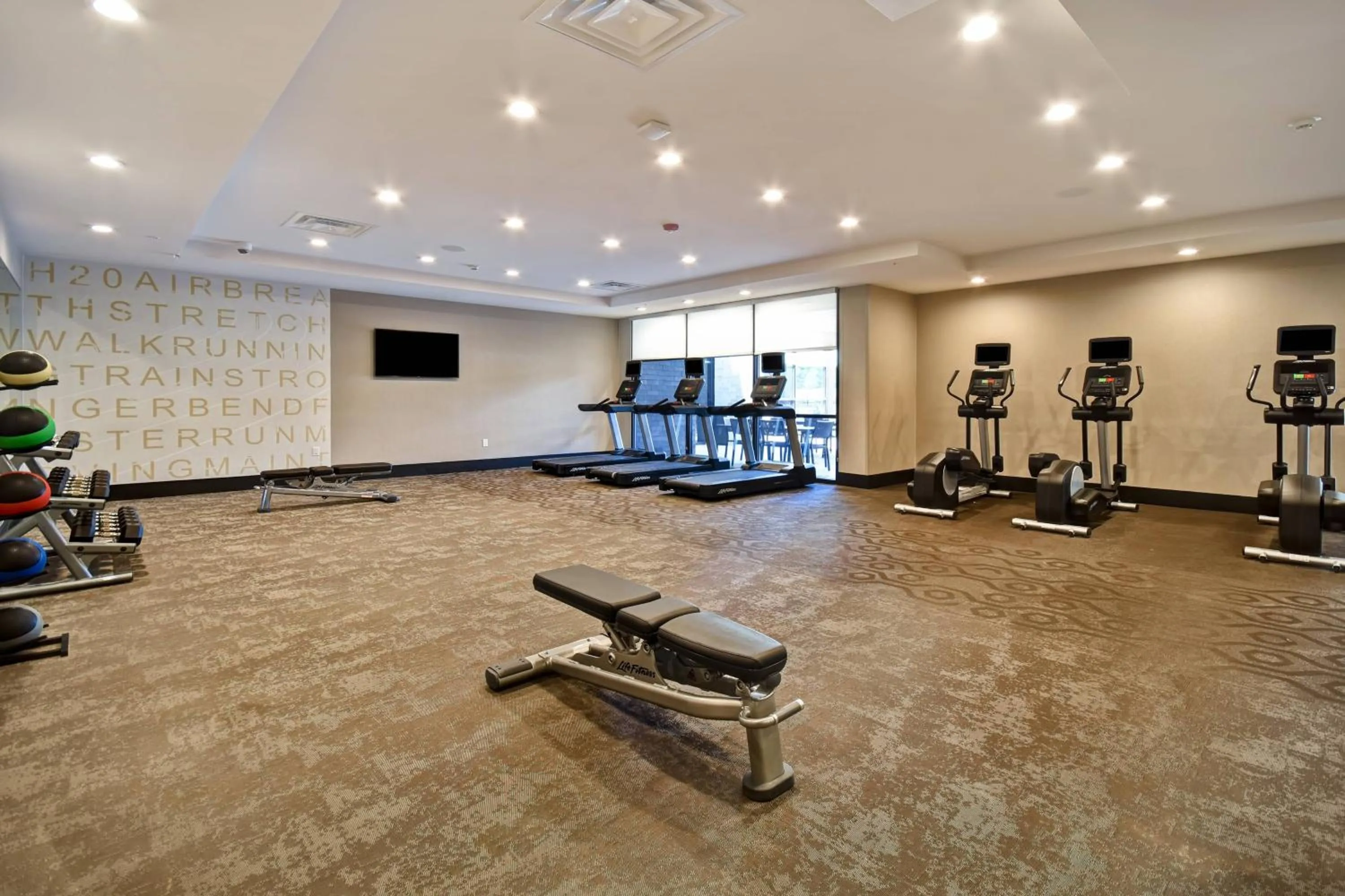 Fitness centre/facilities in Residence Inn by Marriott Cincinnati Northeast/Mason
