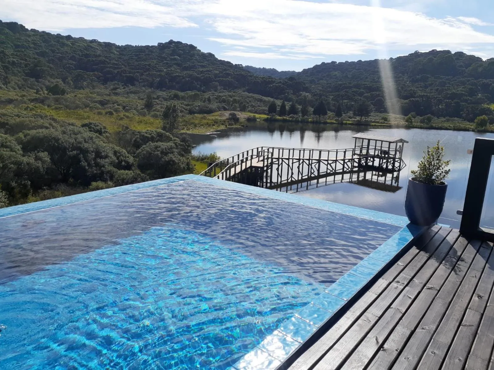 Natural landscape in Cambará Eco Hotel