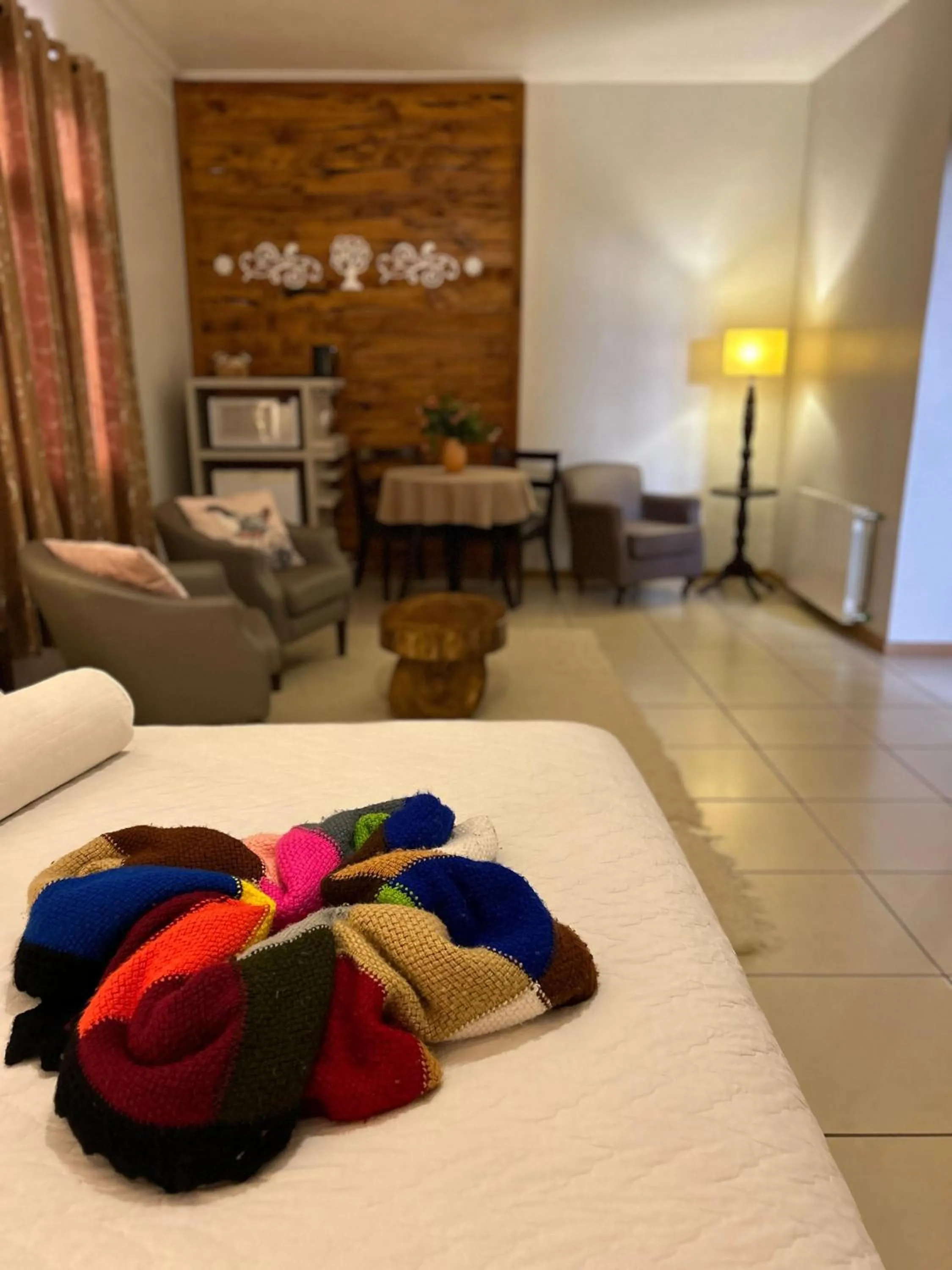 Bed in Cambará Eco Hotel