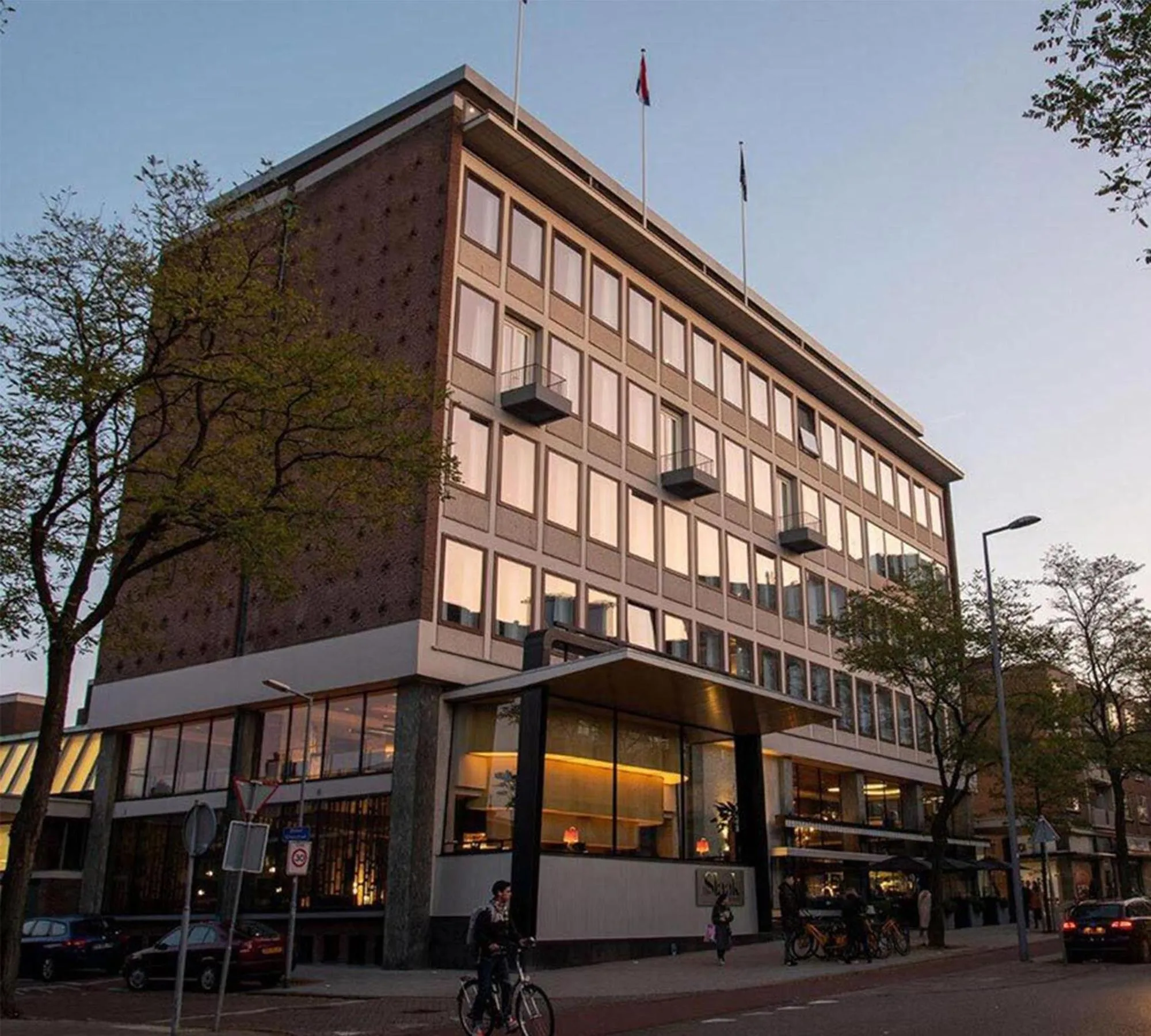 Property building in Fletcher Boutique Hotel Slaak-Rotterdam