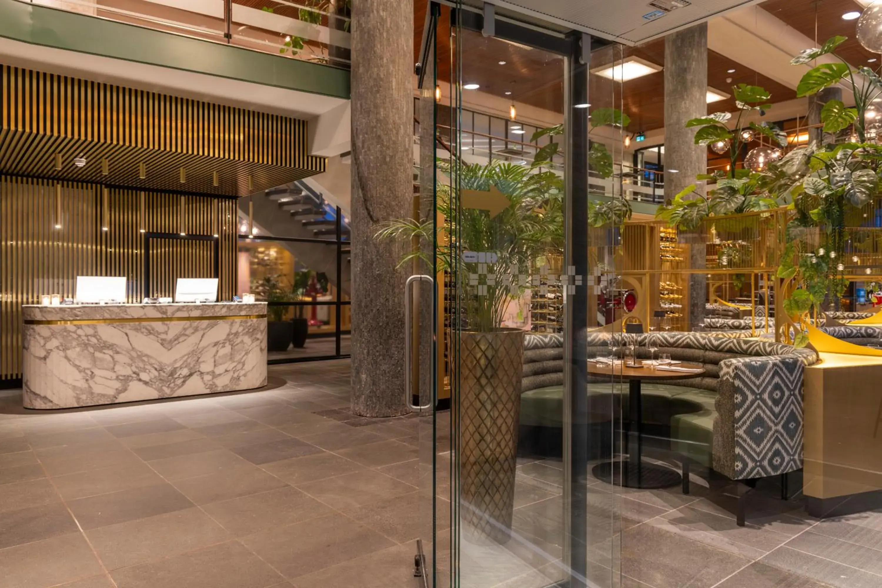 Lobby or reception in Fletcher Boutique Hotel Slaak-Rotterdam Lobby or reception in Fletcher Boutique Hotel Slaak-Rotterdam