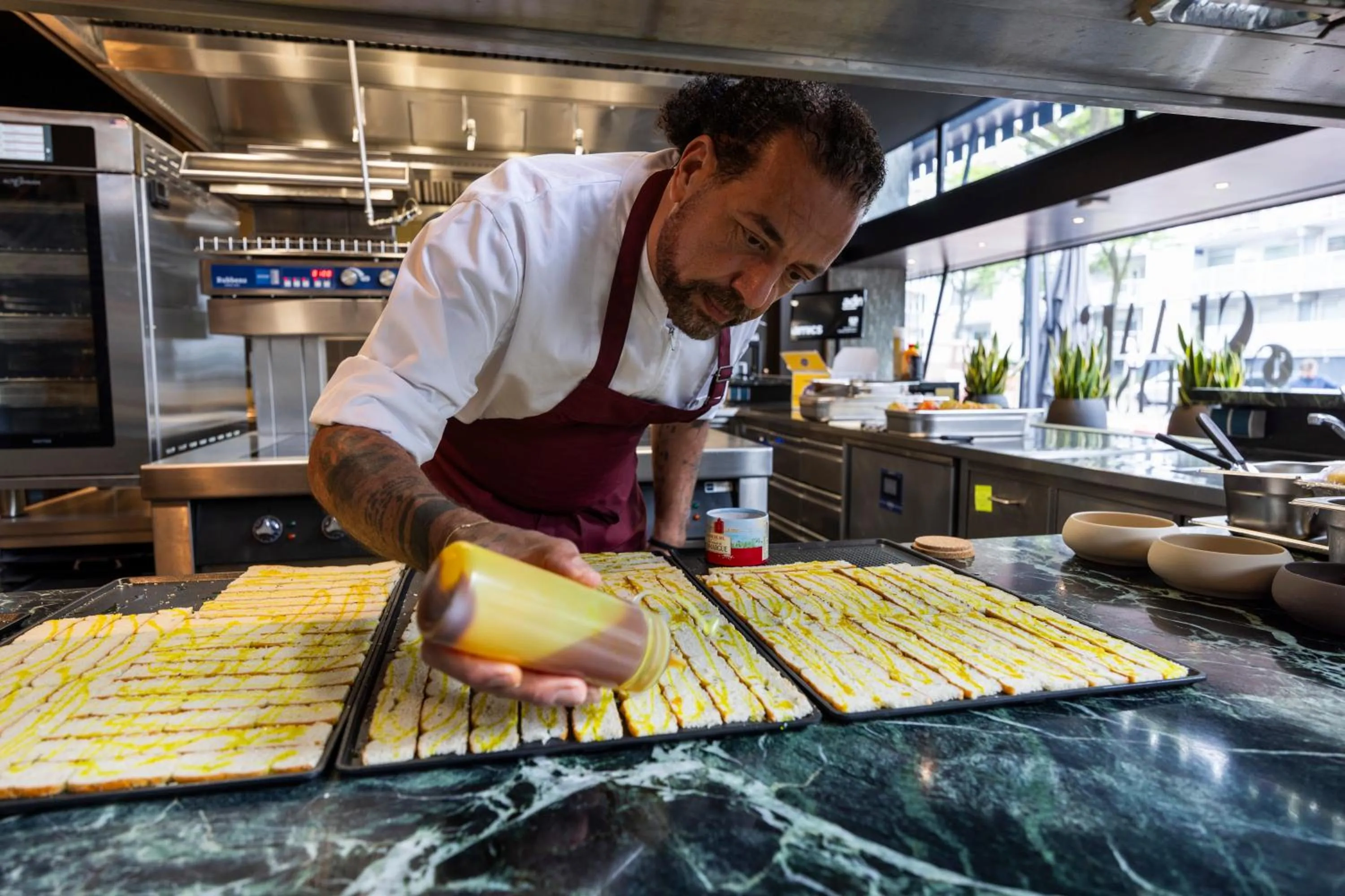 Restaurant/places to eat in Fletcher Boutique Hotel Slaak-Rotterdam