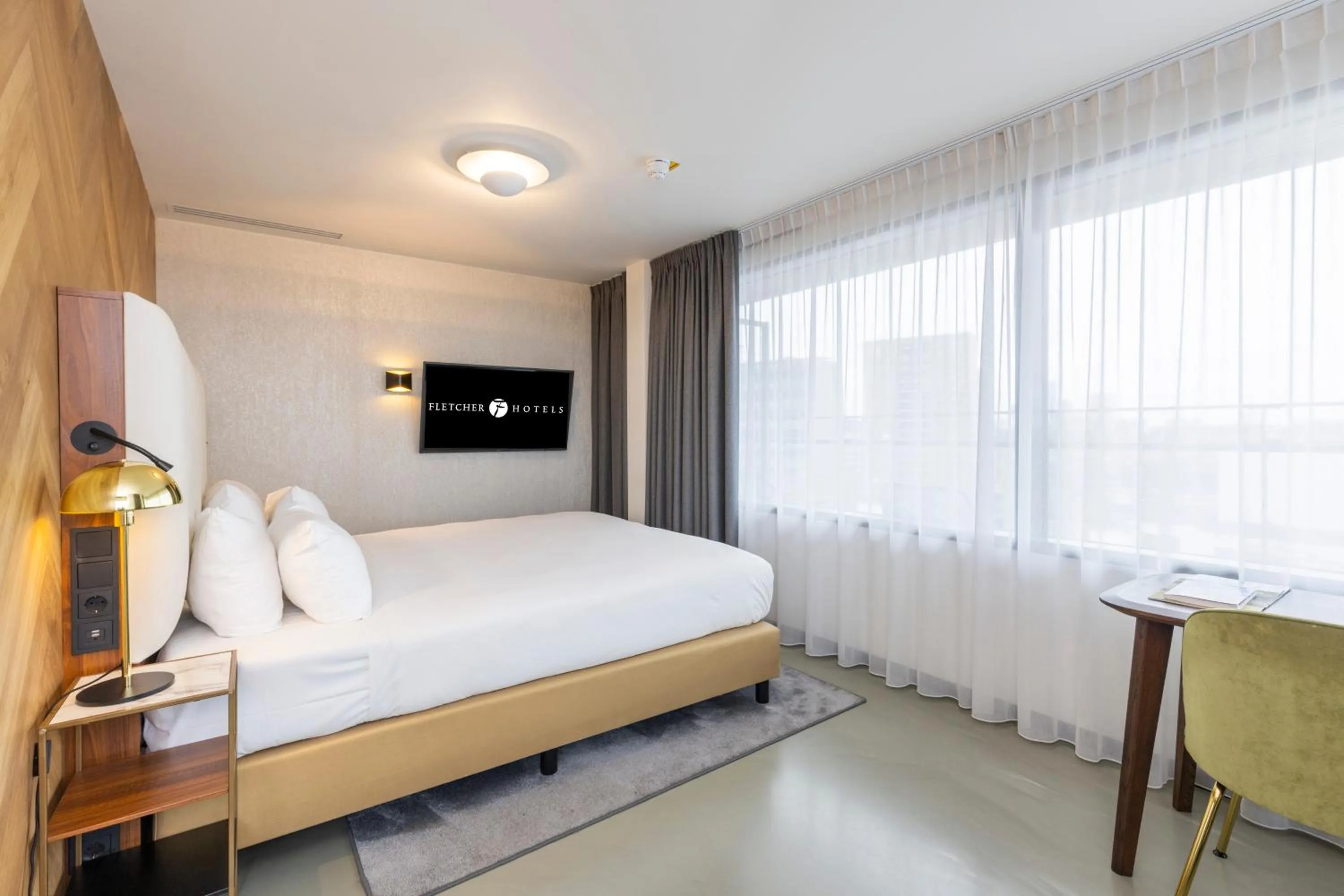 Bedroom, Bed in Fletcher Boutique Hotel Slaak-Rotterdam