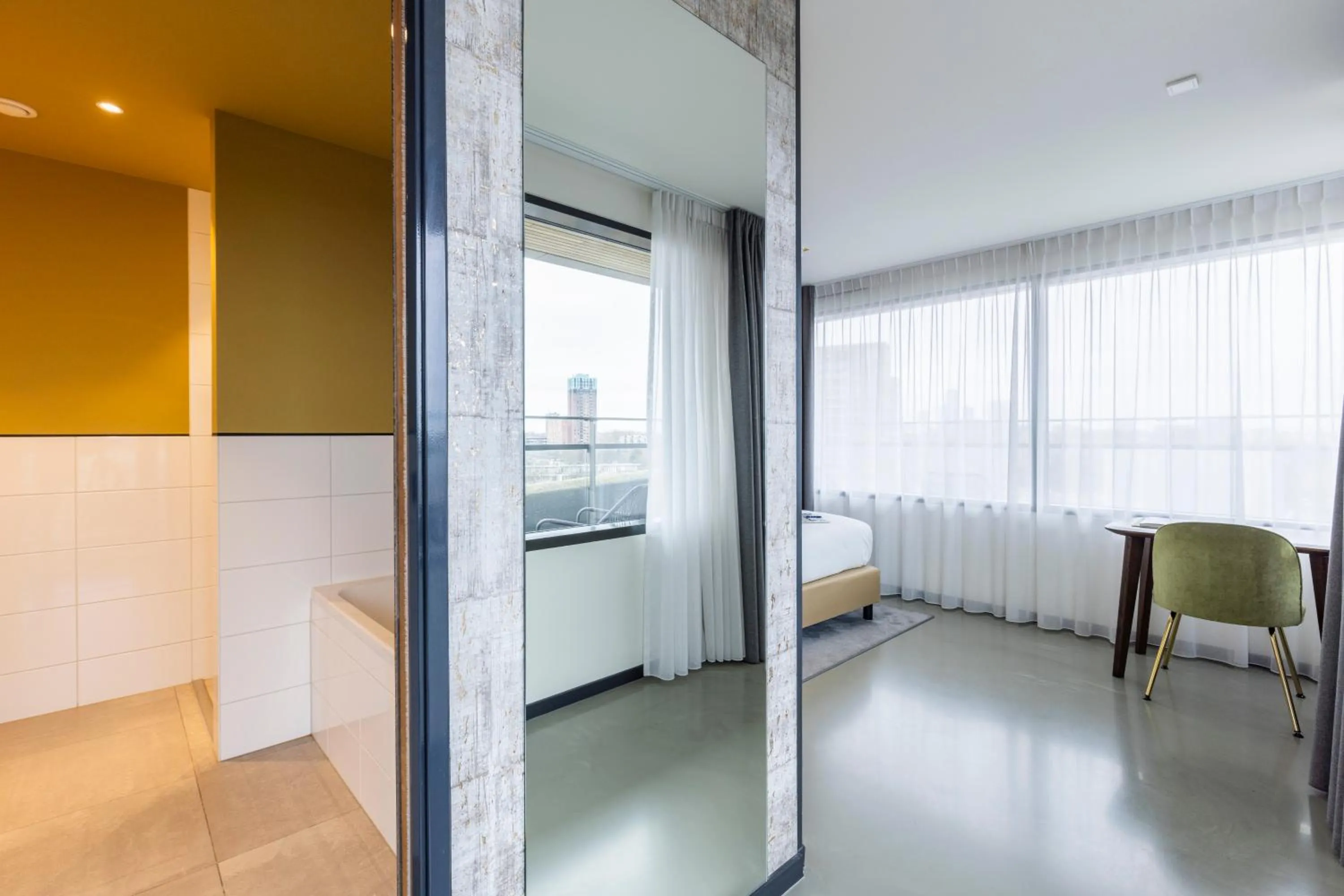 Living room in Fletcher Boutique Hotel Slaak-Rotterdam