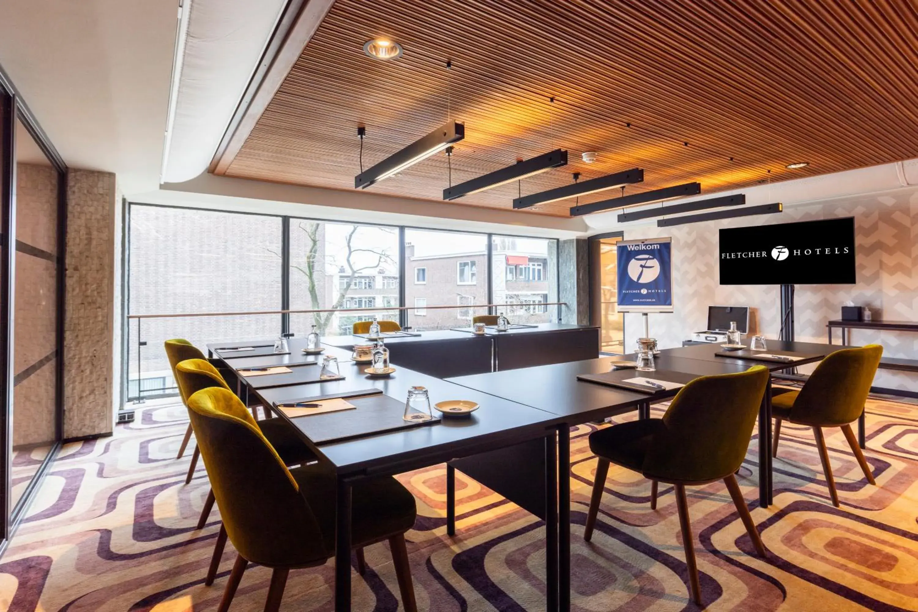 Living room in Fletcher Boutique Hotel Slaak-Rotterdam Living room in Fletcher Boutique Hotel Slaak-Rotterdam