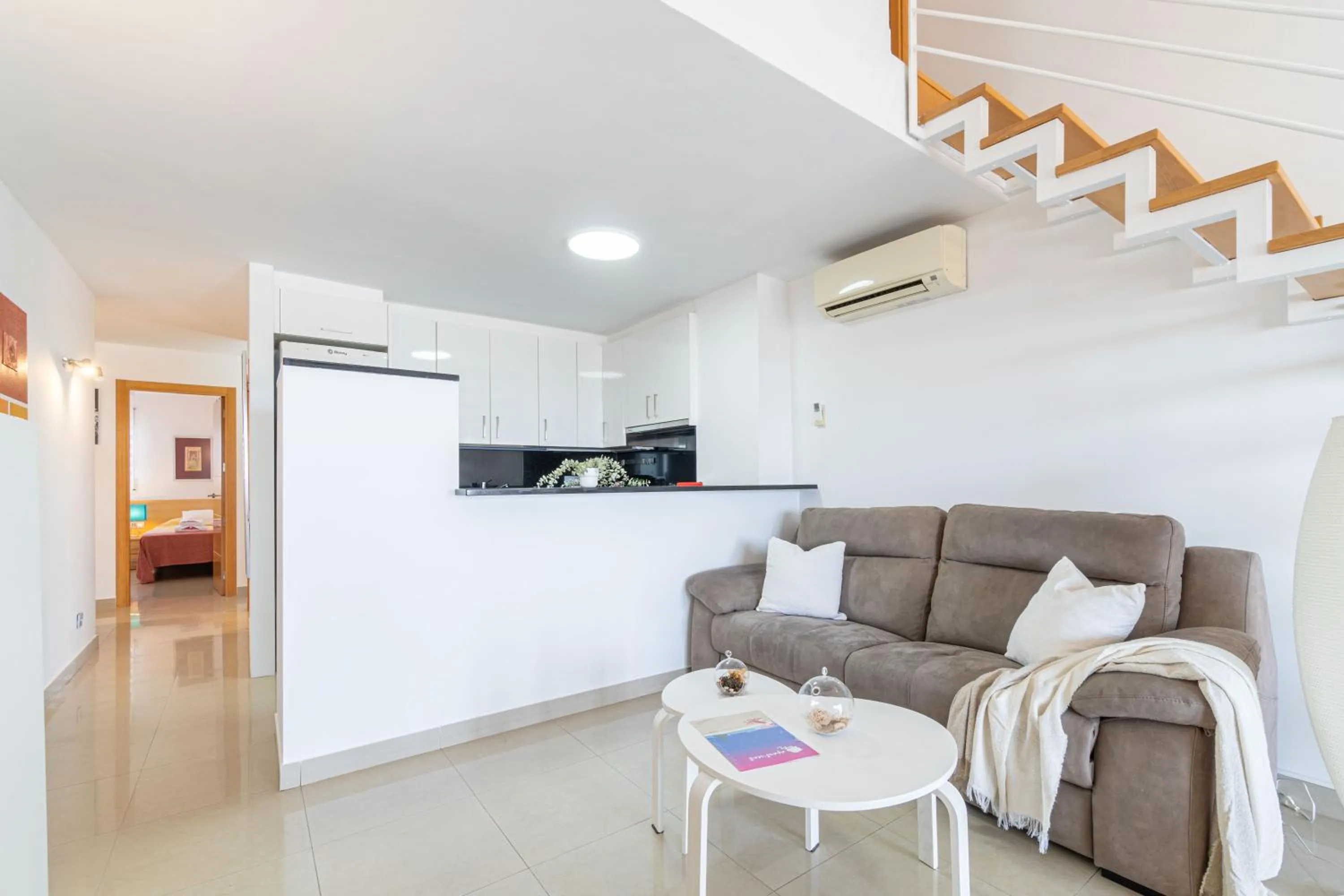 Kitchen or kitchenette in Apart-rent Penthouse Port Grec 0160