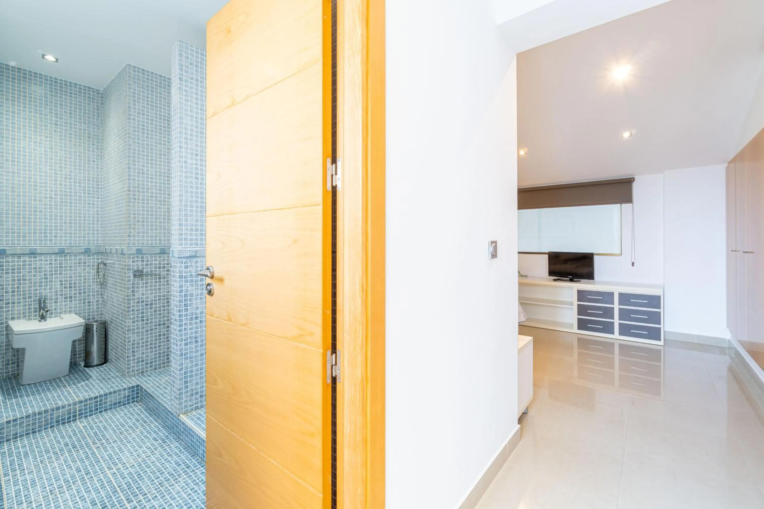 Bathroom in Apart-rent Penthouse Port Grec 0160