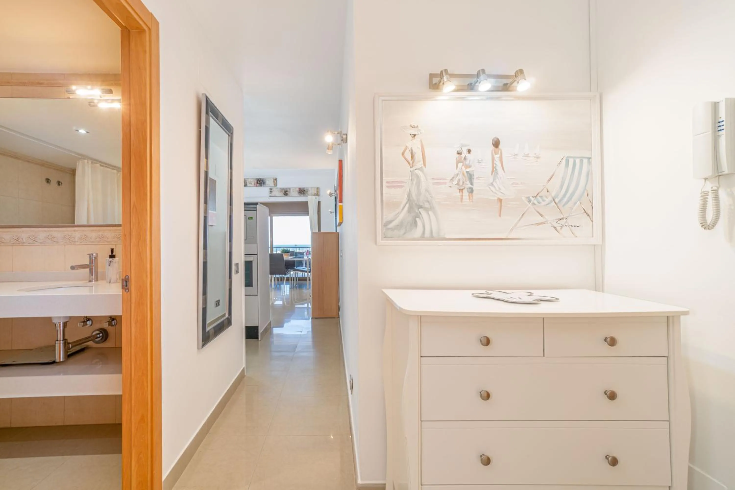 Bathroom in Apart-rent Penthouse Port Grec 0160