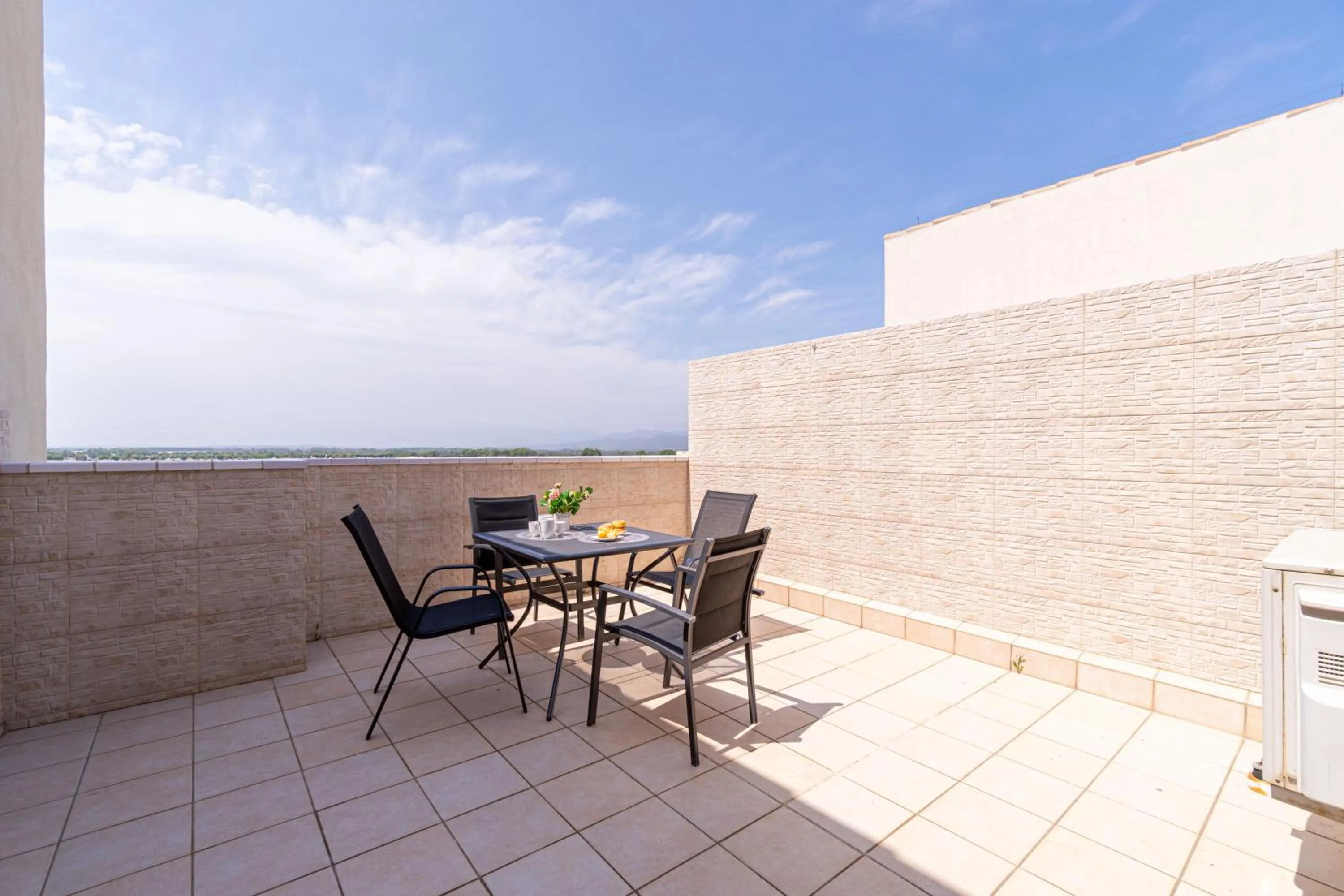 Balcony/Terrace in Apart-rent Penthouse Port Grec 0160