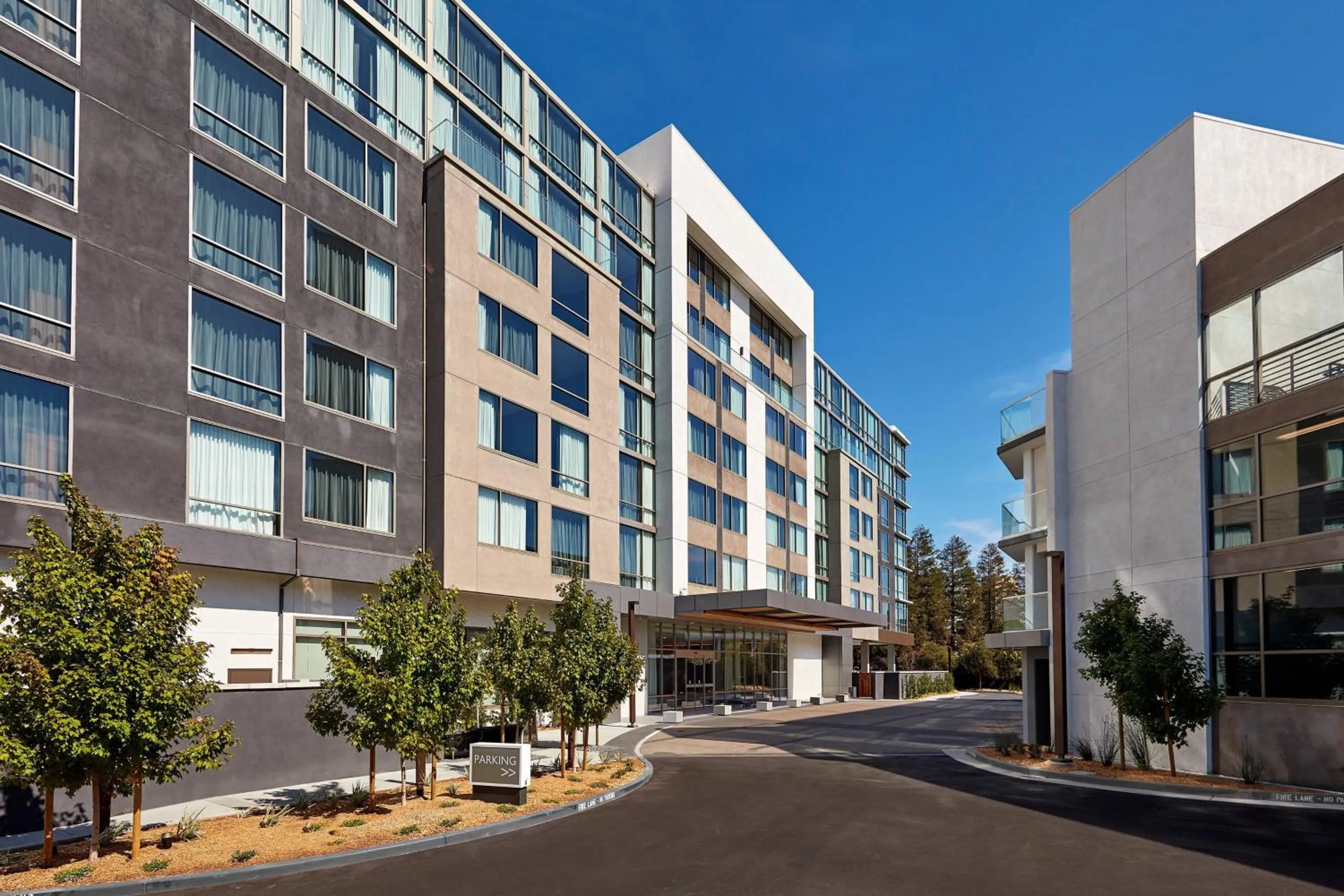 Property building in AC Hotel by Marriott San Jose Santa Clara