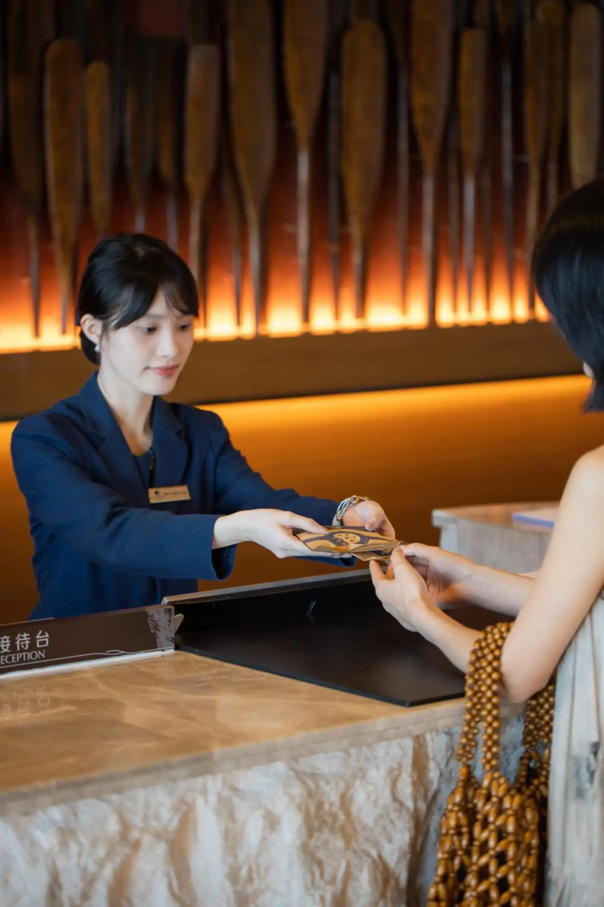 Lobby or reception in DoubleTree by Hilton Shanwei Lobby or reception in DoubleTree by Hilton Shanwei
