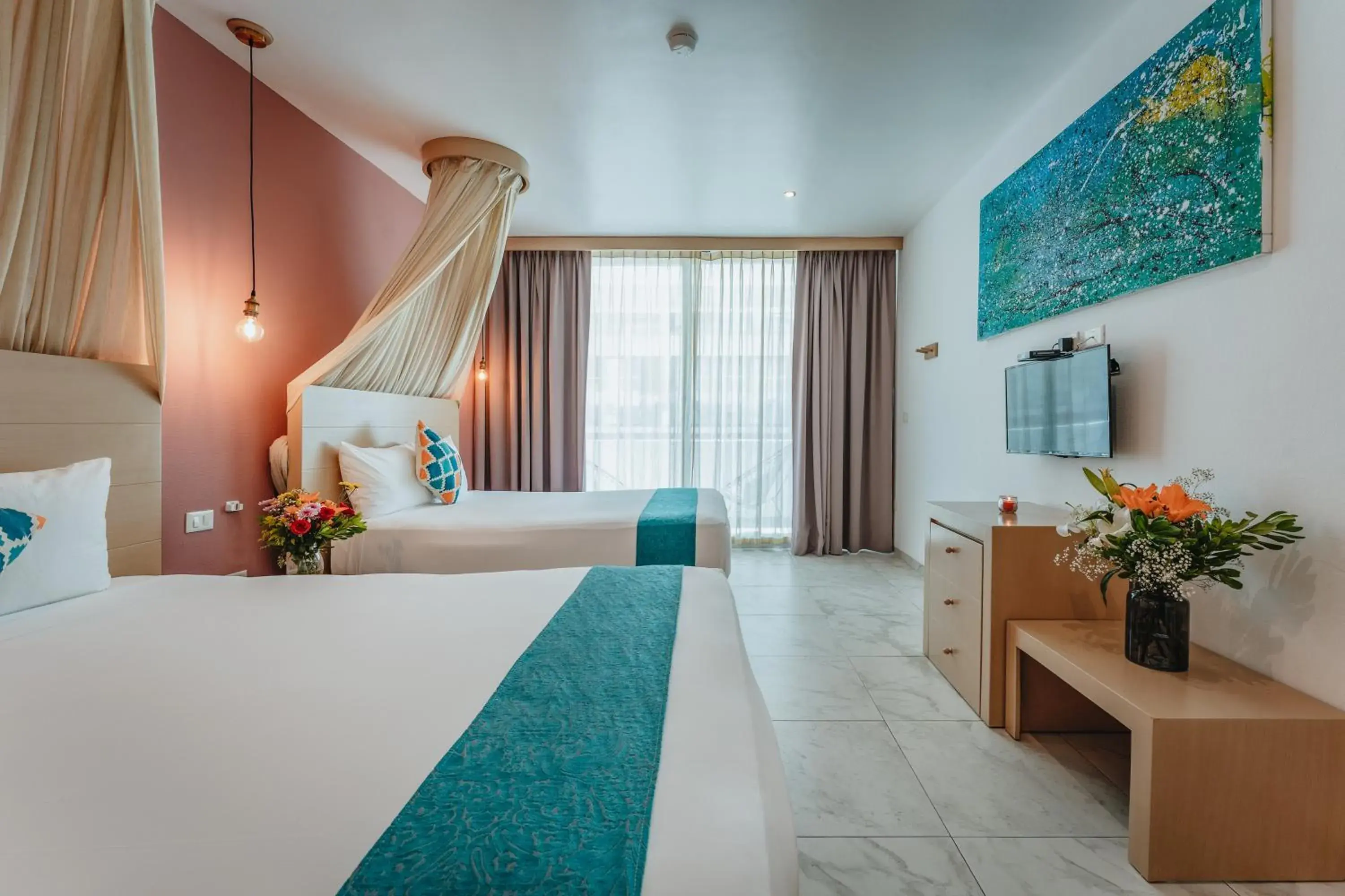 Bed in Soho Playa Hotel Bed in Soho Playa Hotel