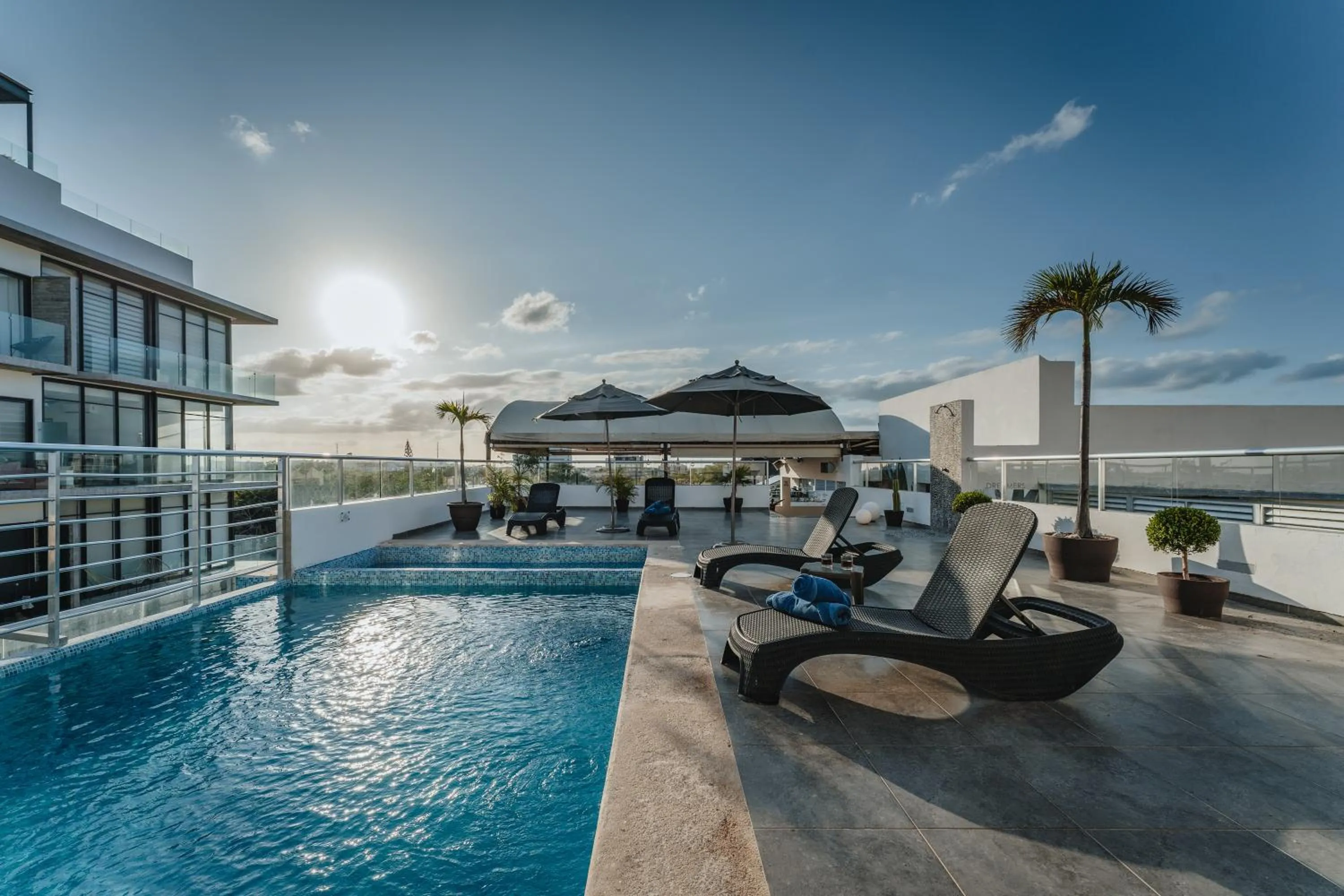 Solarium in Soho Playa Hotel