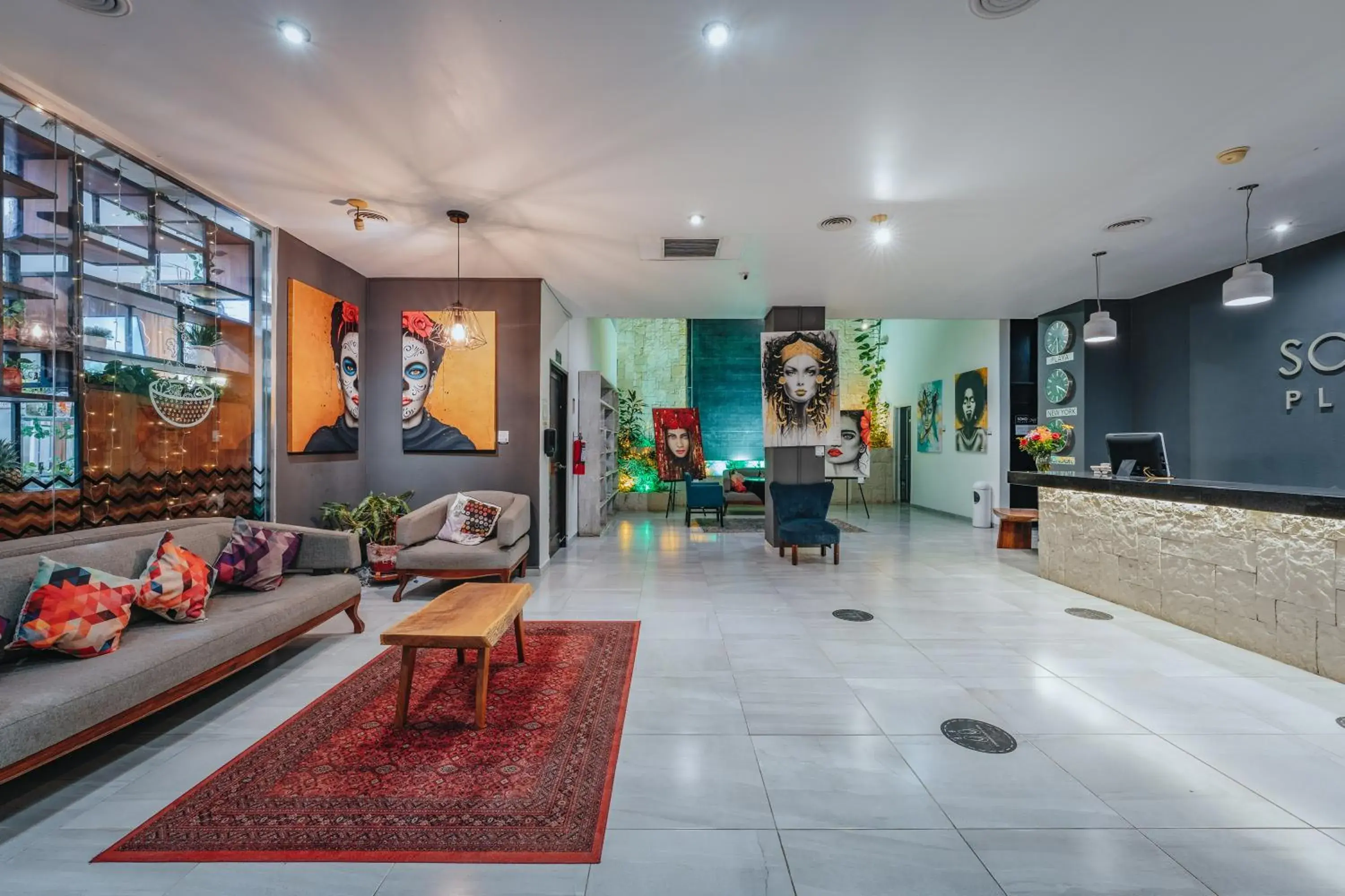 Lobby or reception in Soho Playa Hotel Lobby or reception in Soho Playa Hotel