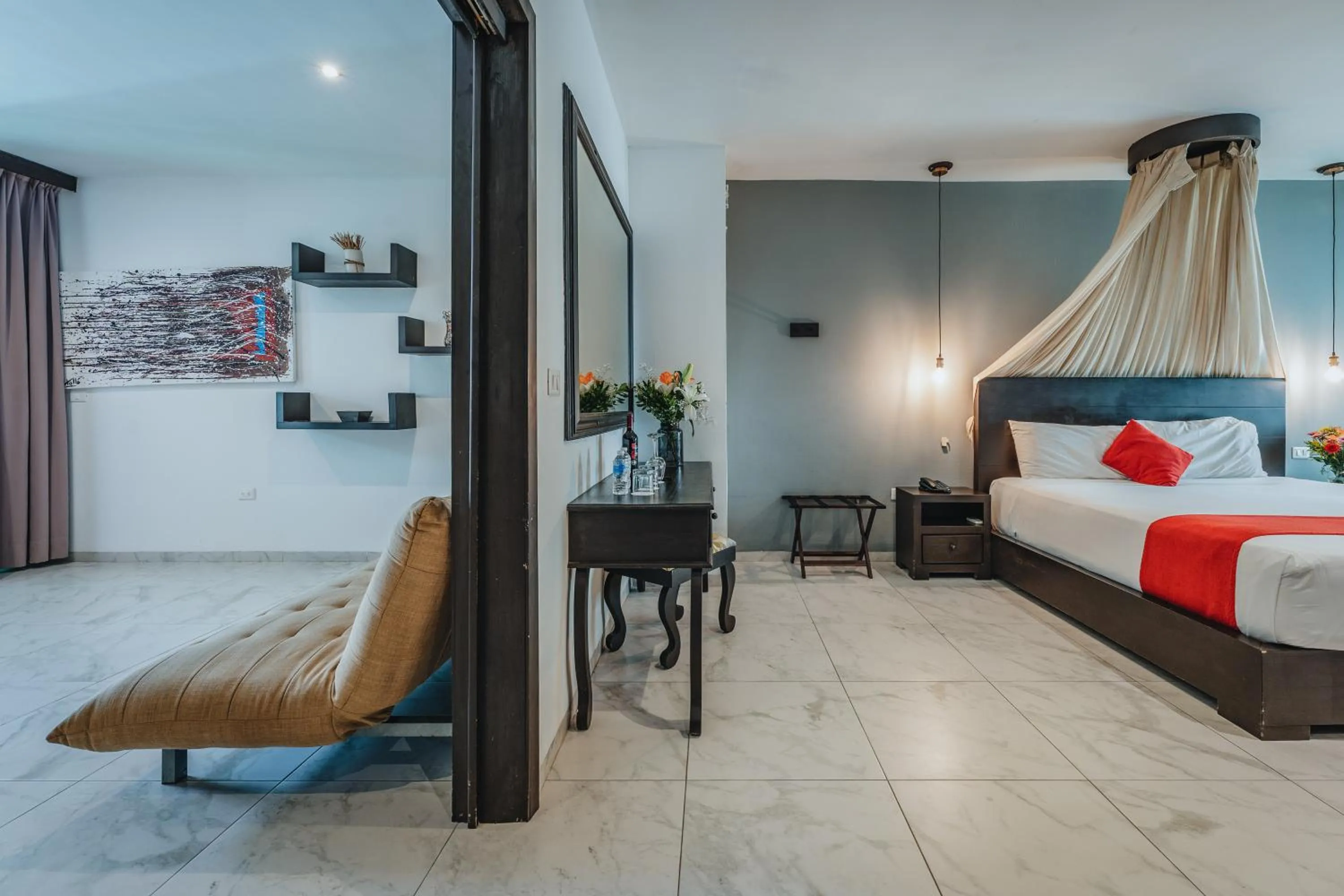 Bed in Soho Playa Hotel