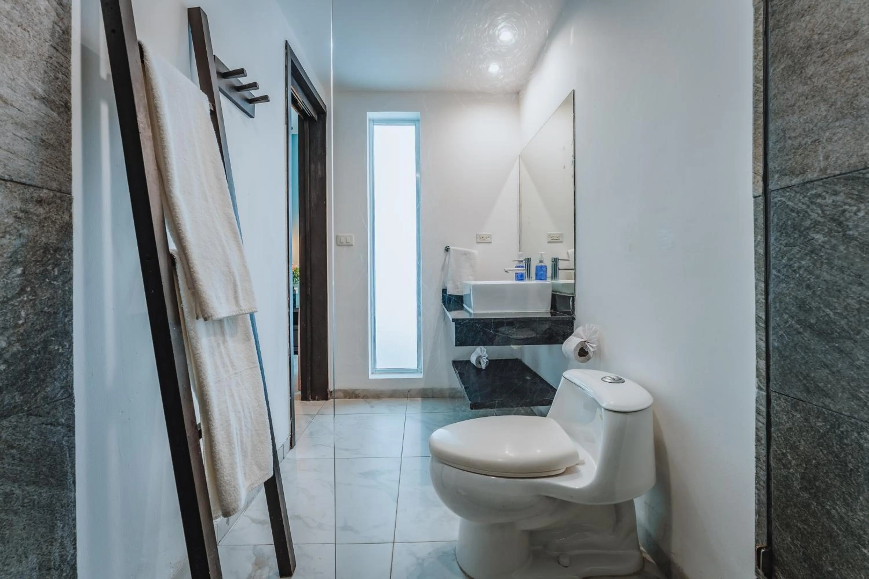 Toilet in Soho Playa Hotel