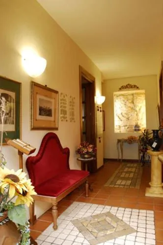 Seating area in Hotel La Rocca