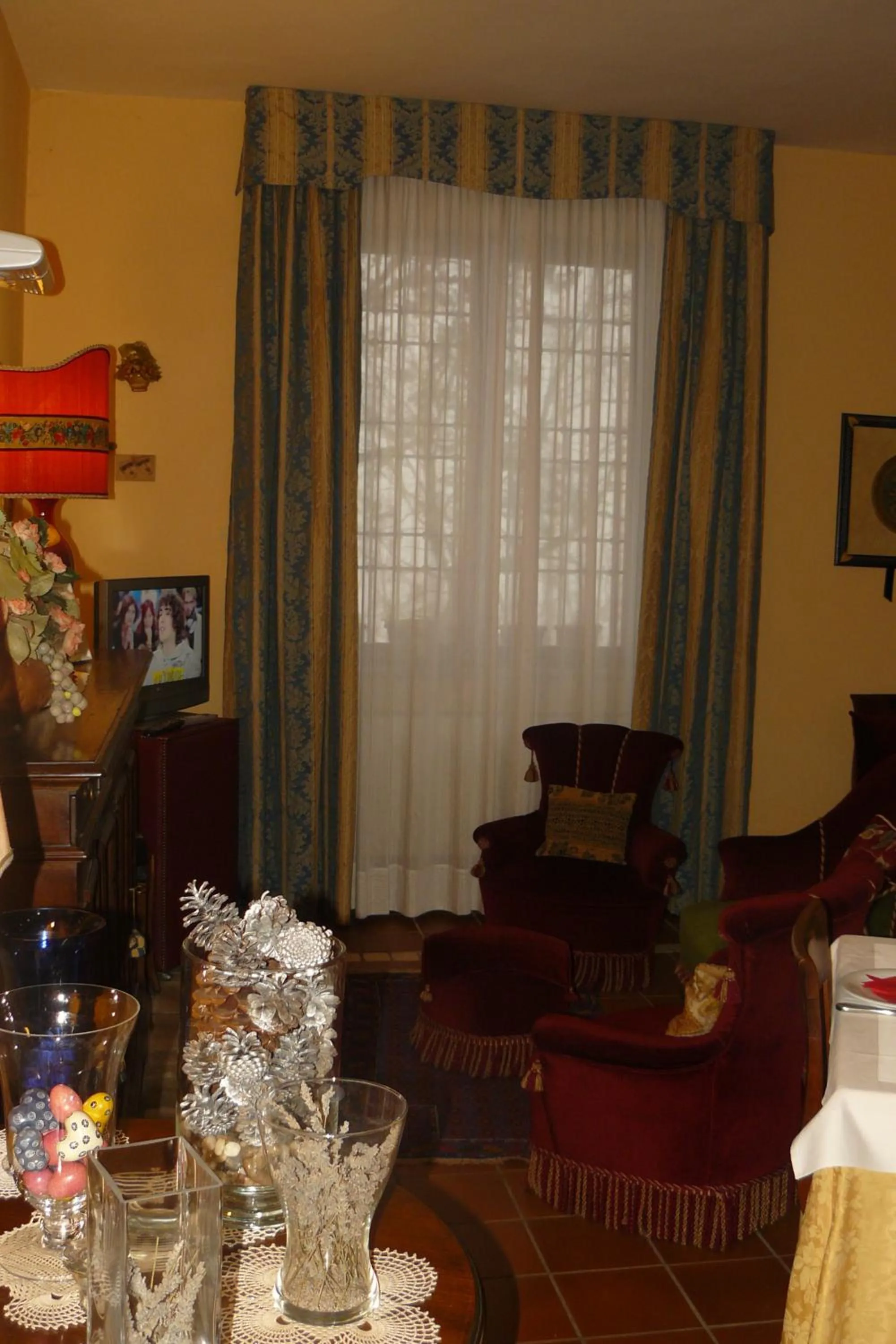 Seating area in Hotel La Rocca