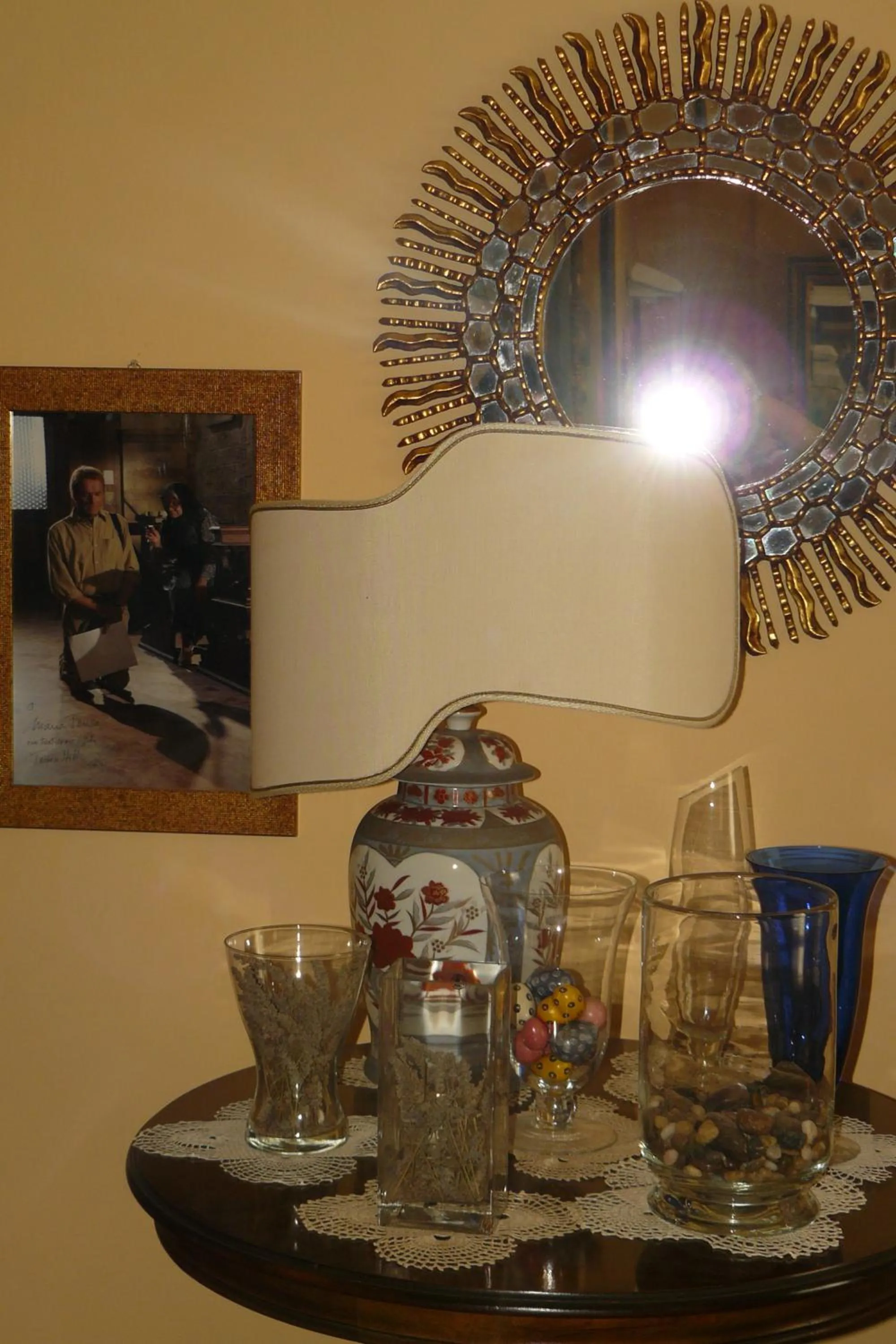 Decorative detail in Hotel La Rocca