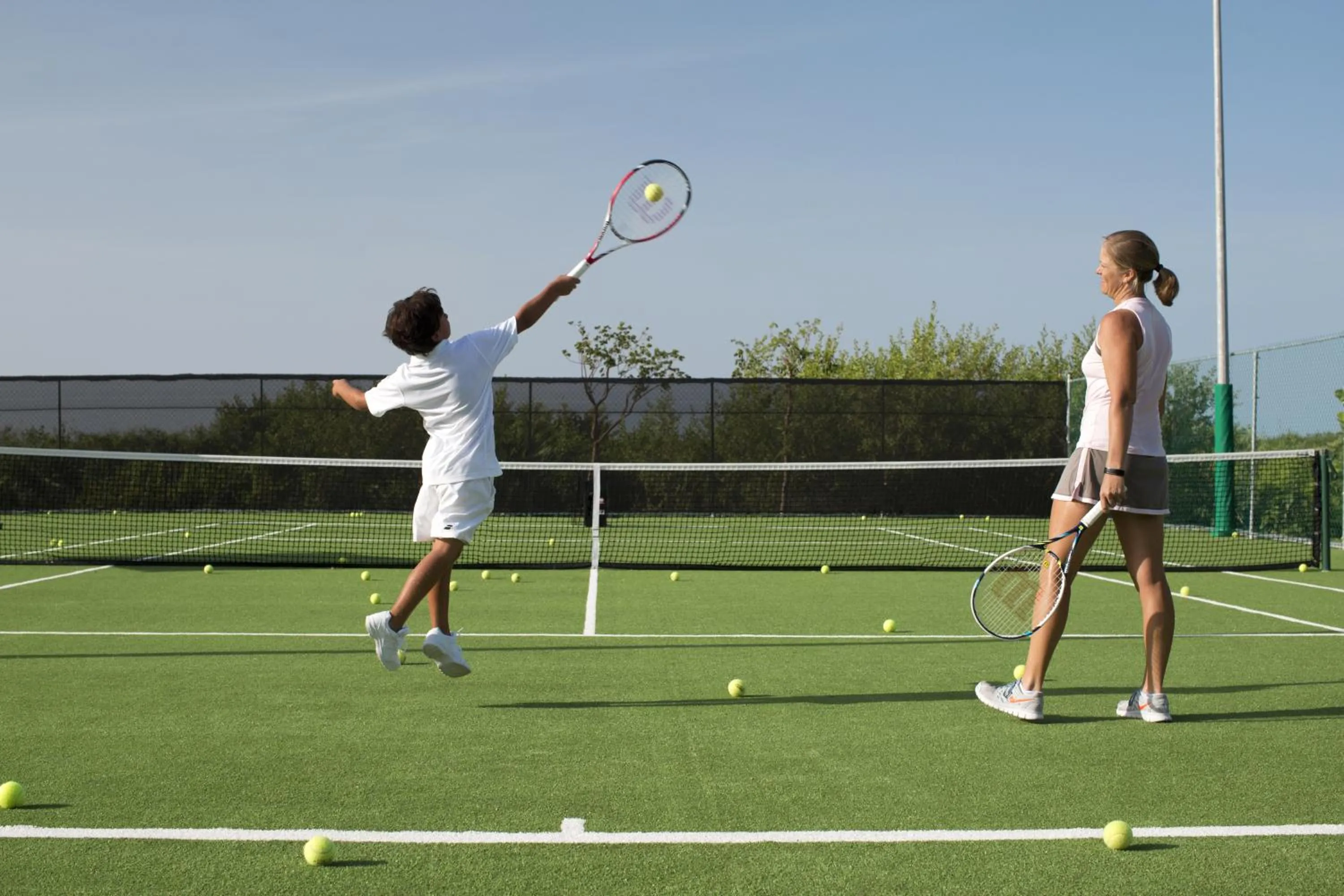 Tennis court in NIZUC Resort & Spa