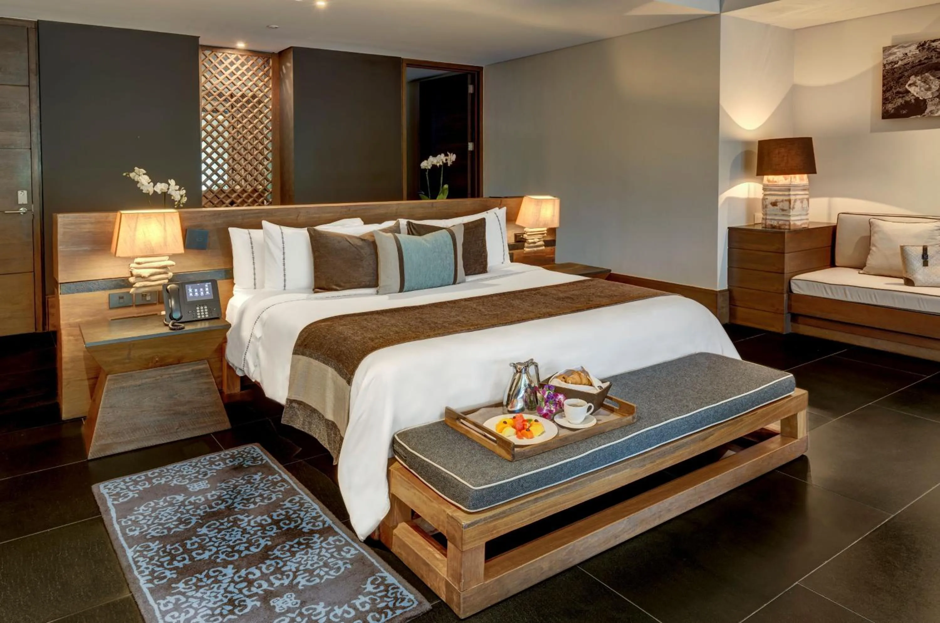 Bed in NIZUC Resort & Spa