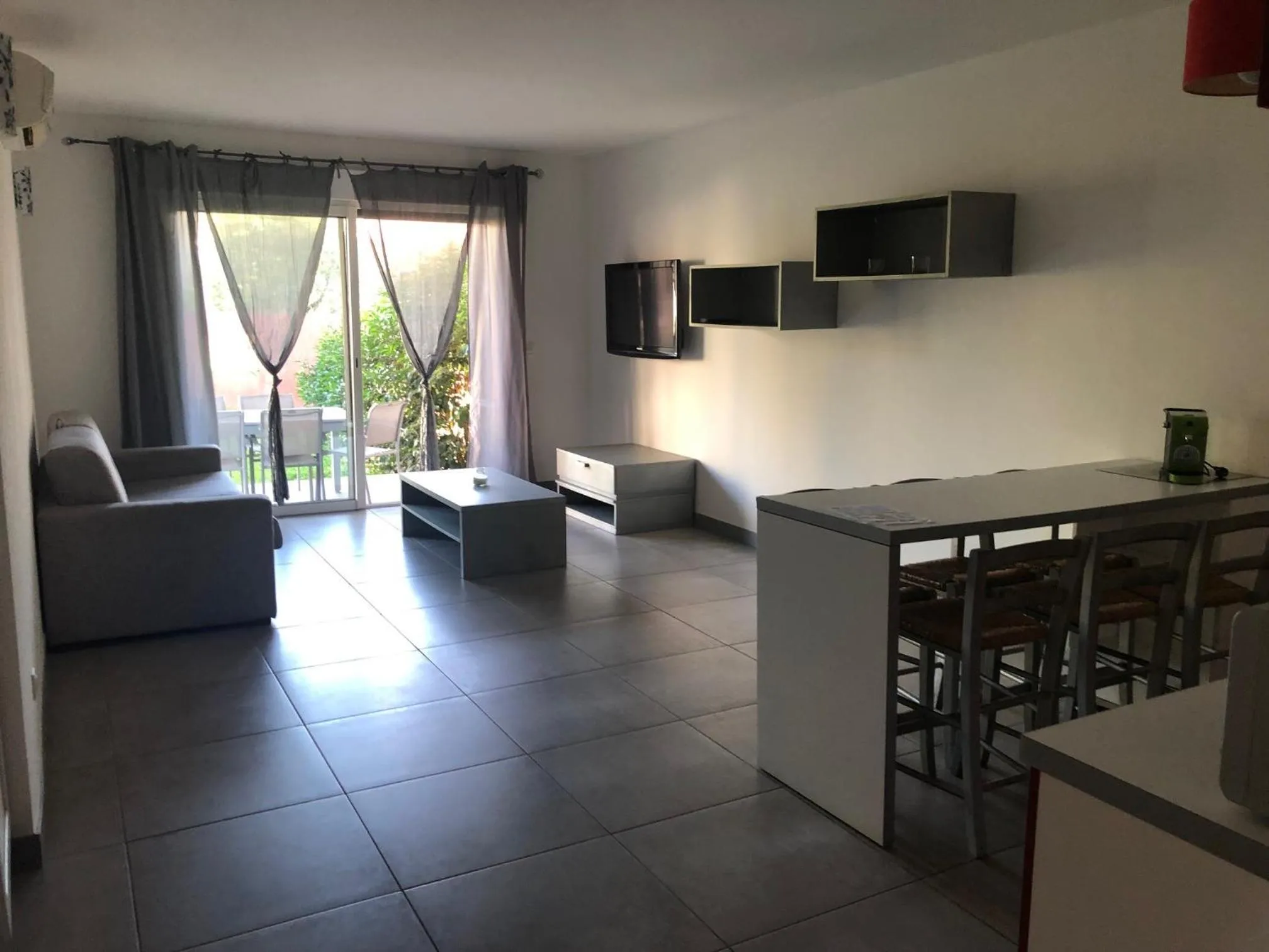 Living room in Residence Marea Resort