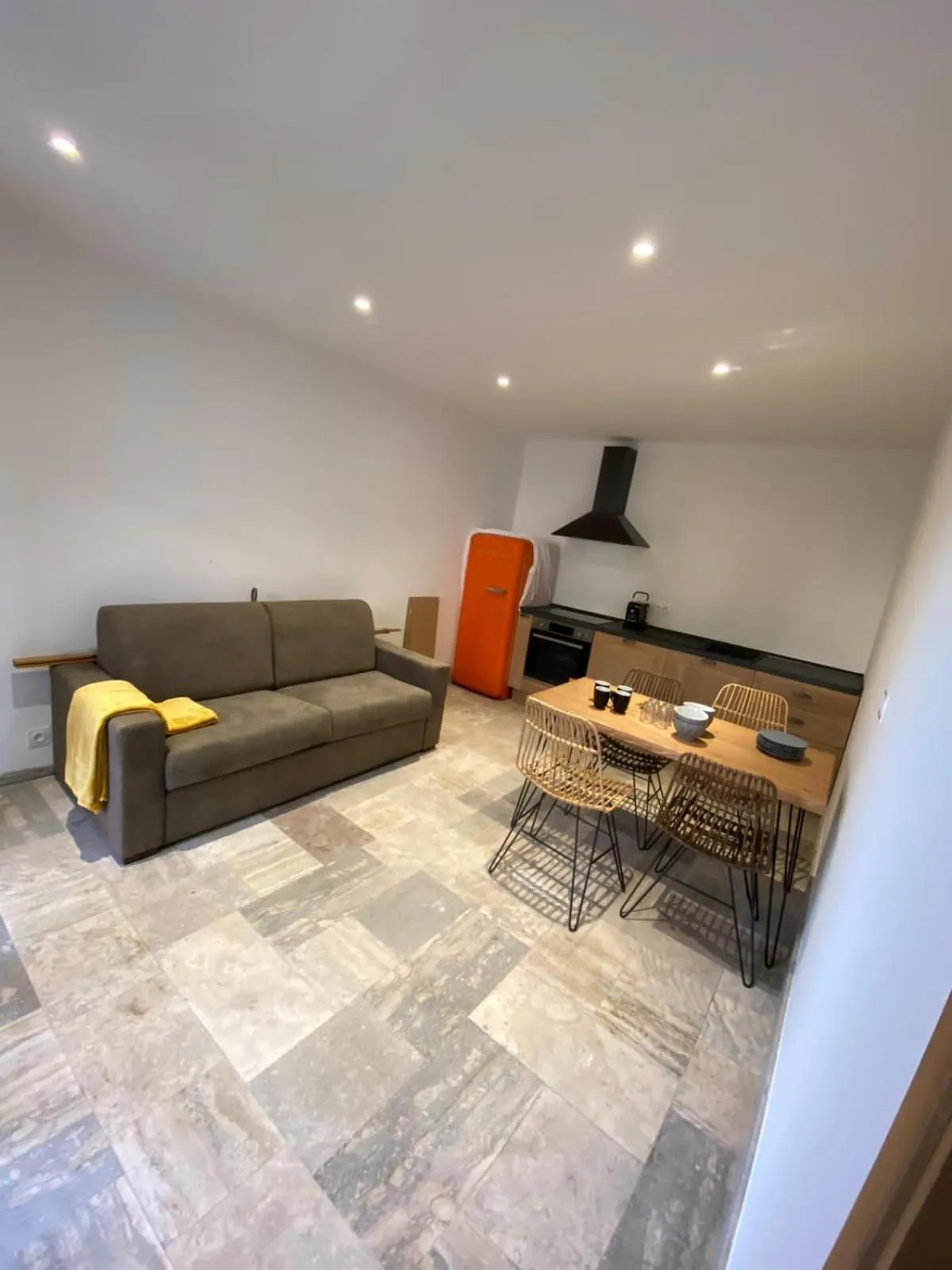 Living room in Residence Marea Resort