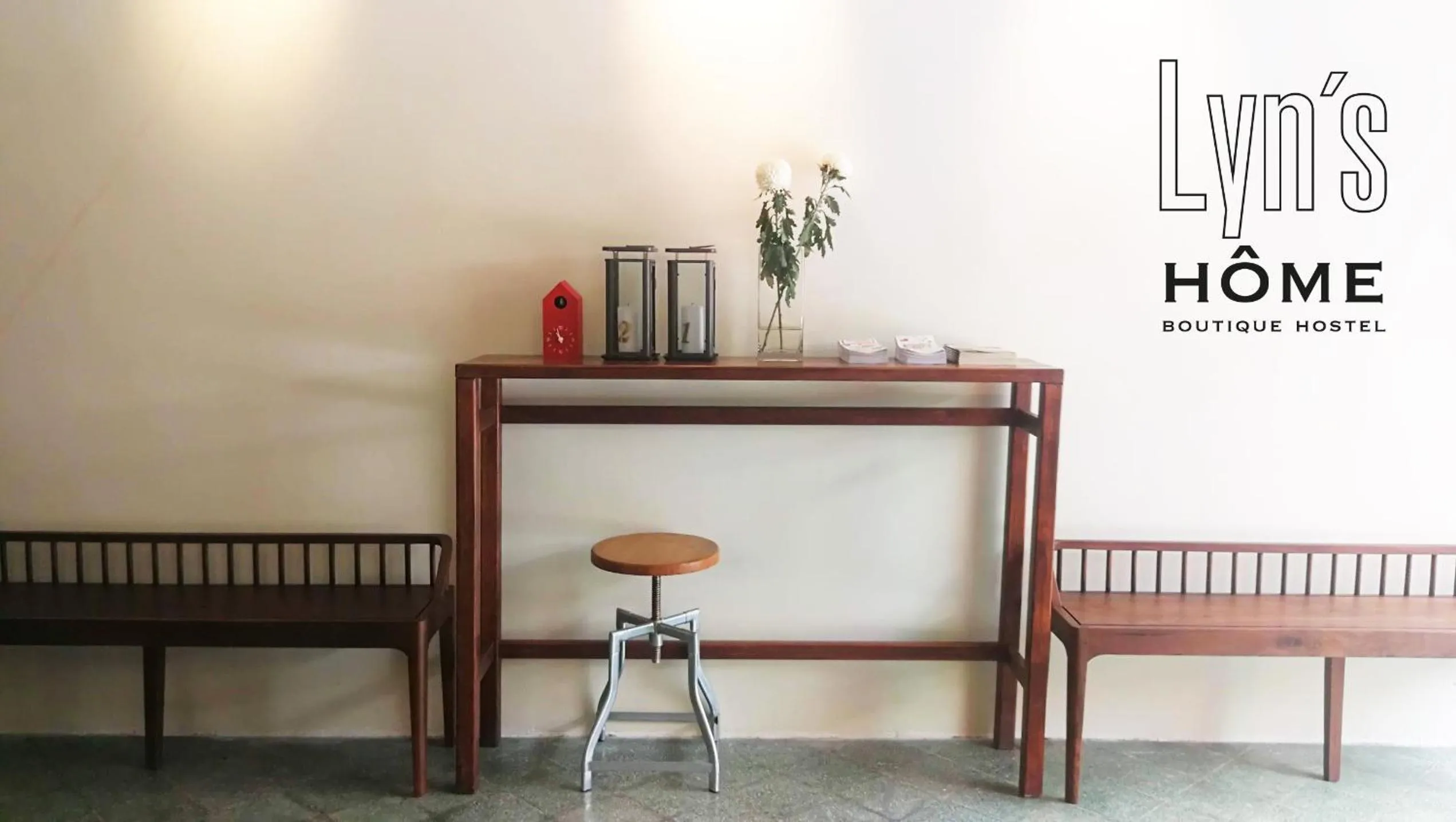 Lobby or reception in Yu Cafe Hostel