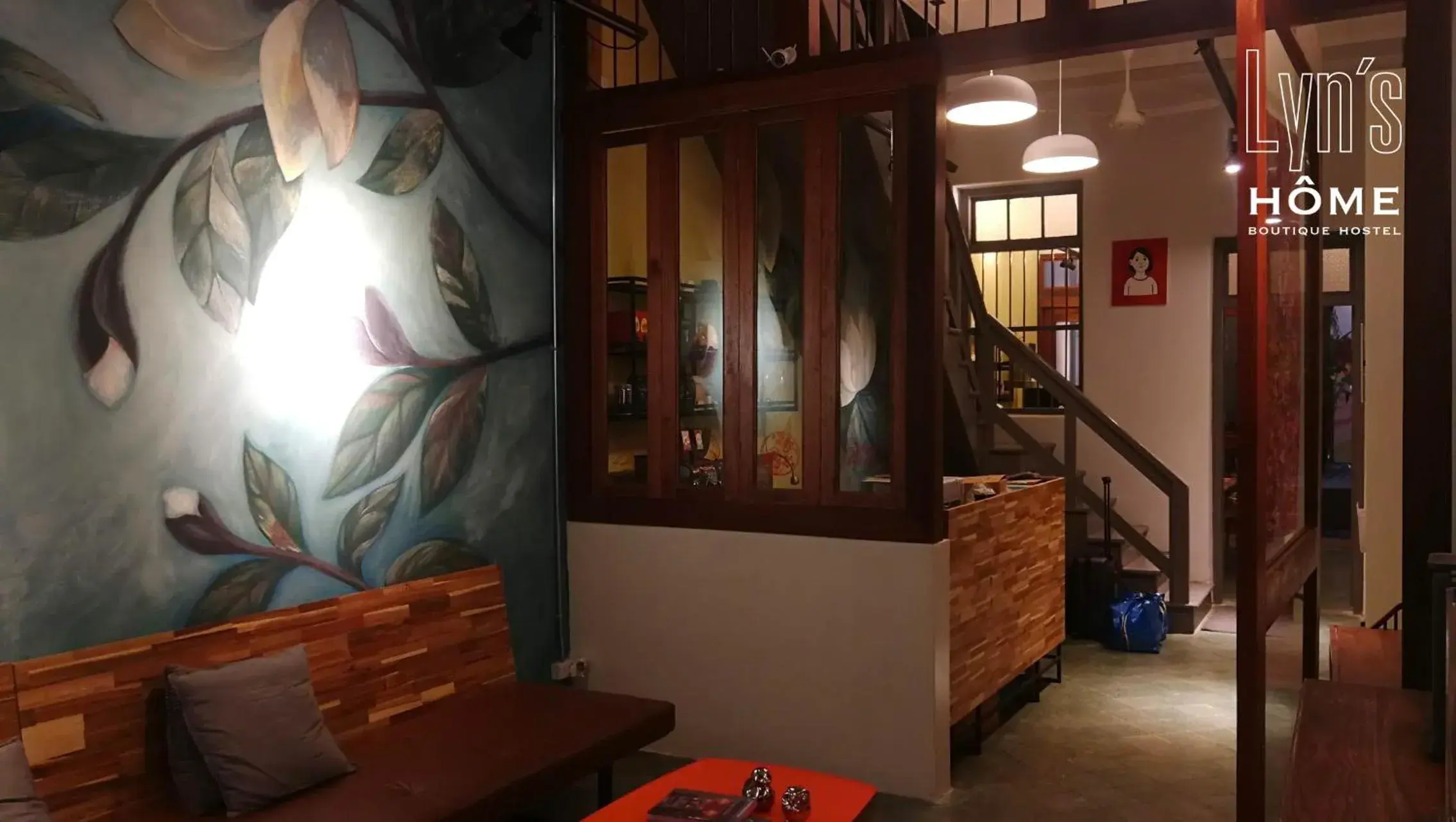 Lobby or reception in Yu Cafe Hostel Lobby or reception in Yu Cafe Hostel