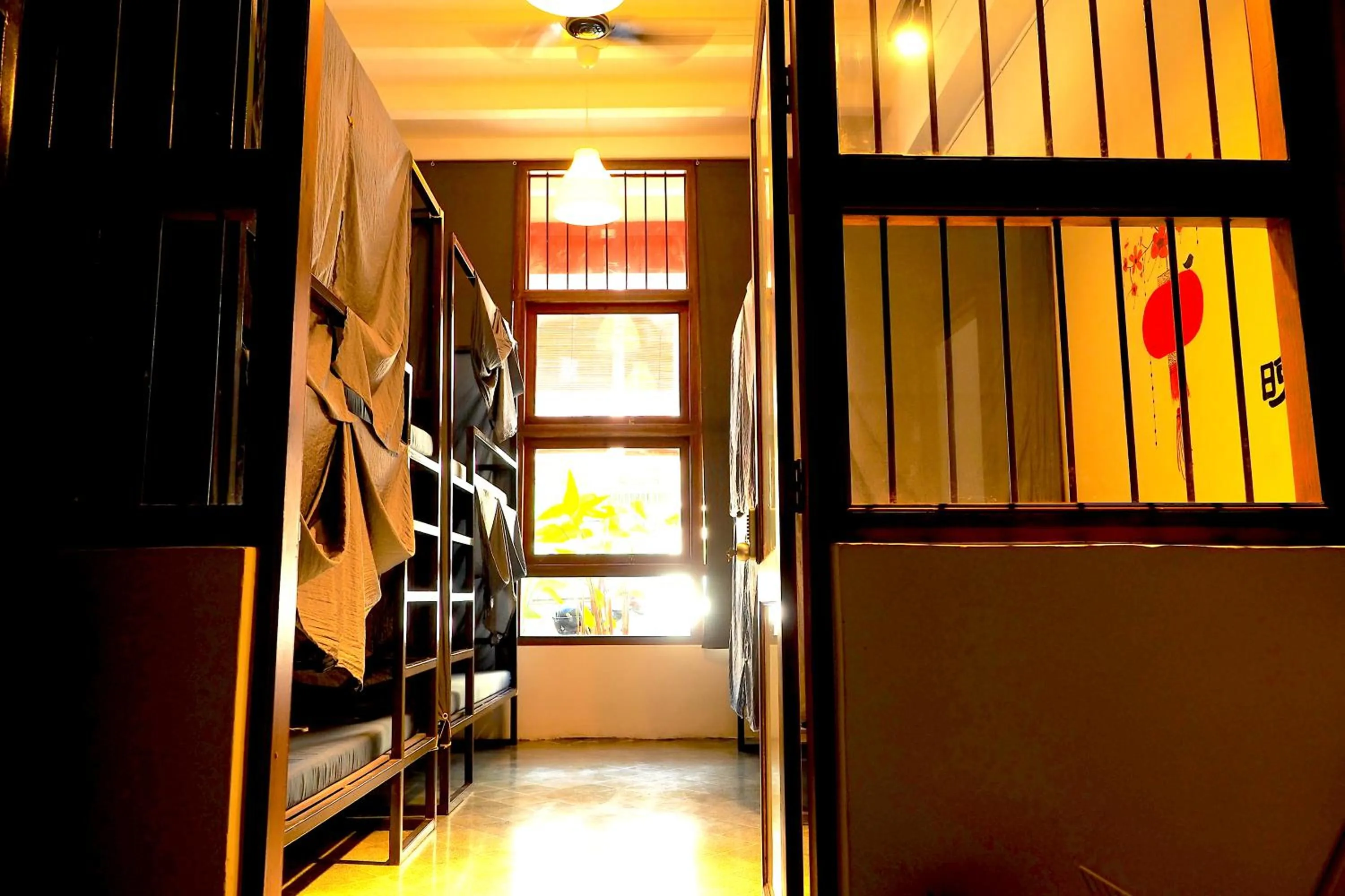 bunk bed in Yu Cafe Hostel