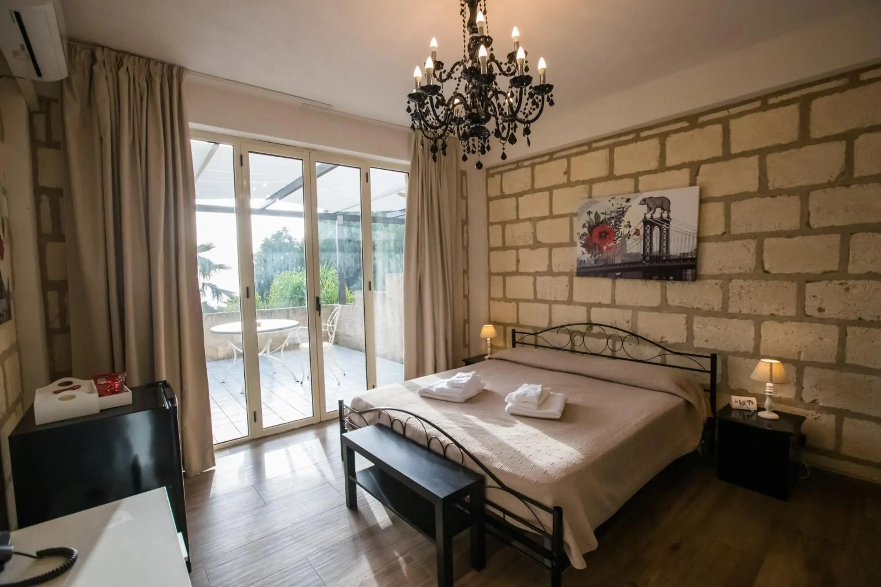 Bed in CapoSperone Resort Bed in CapoSperone Resort