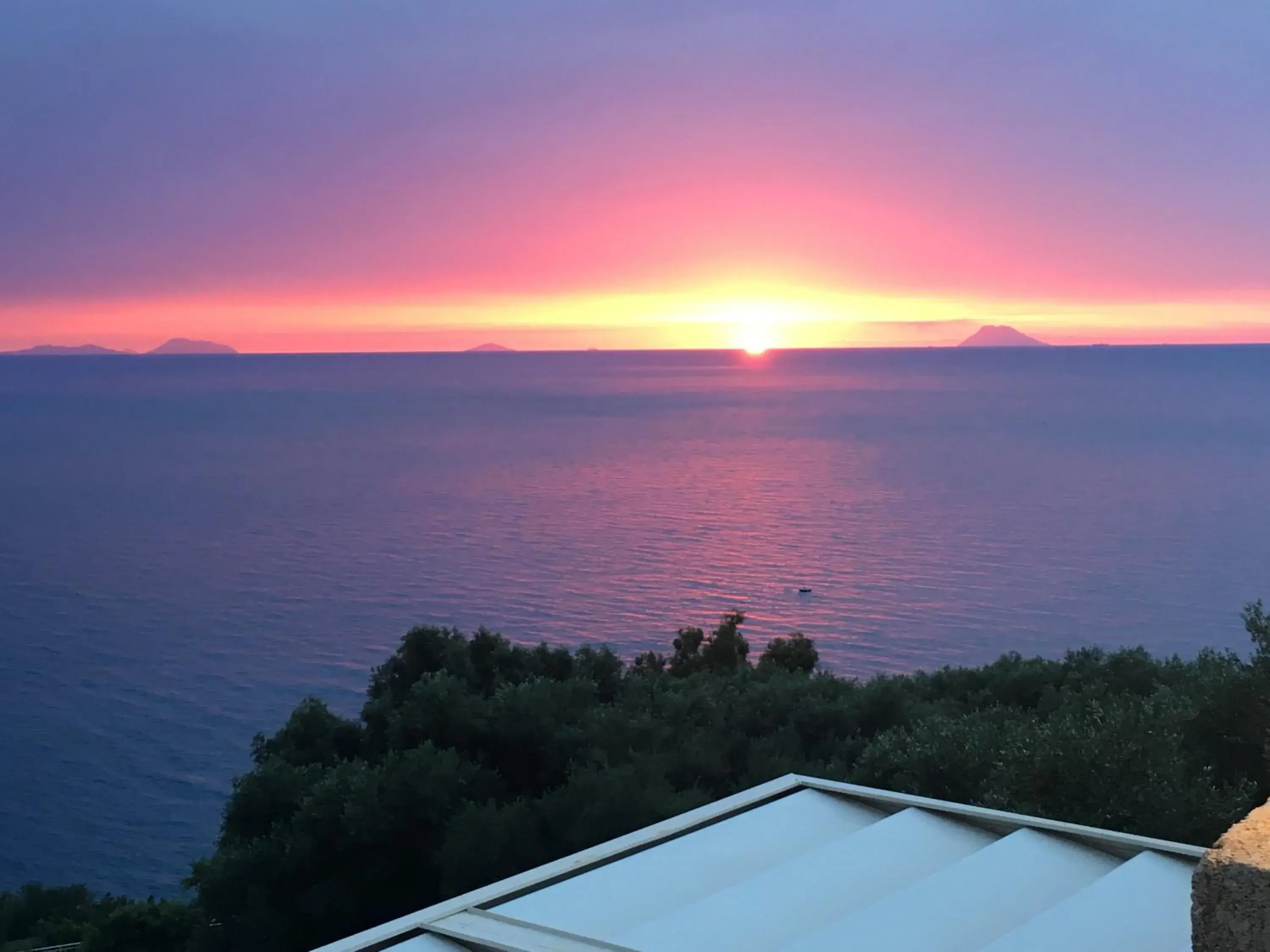 Sea view in CapoSperone Resort Sea view in CapoSperone Resort