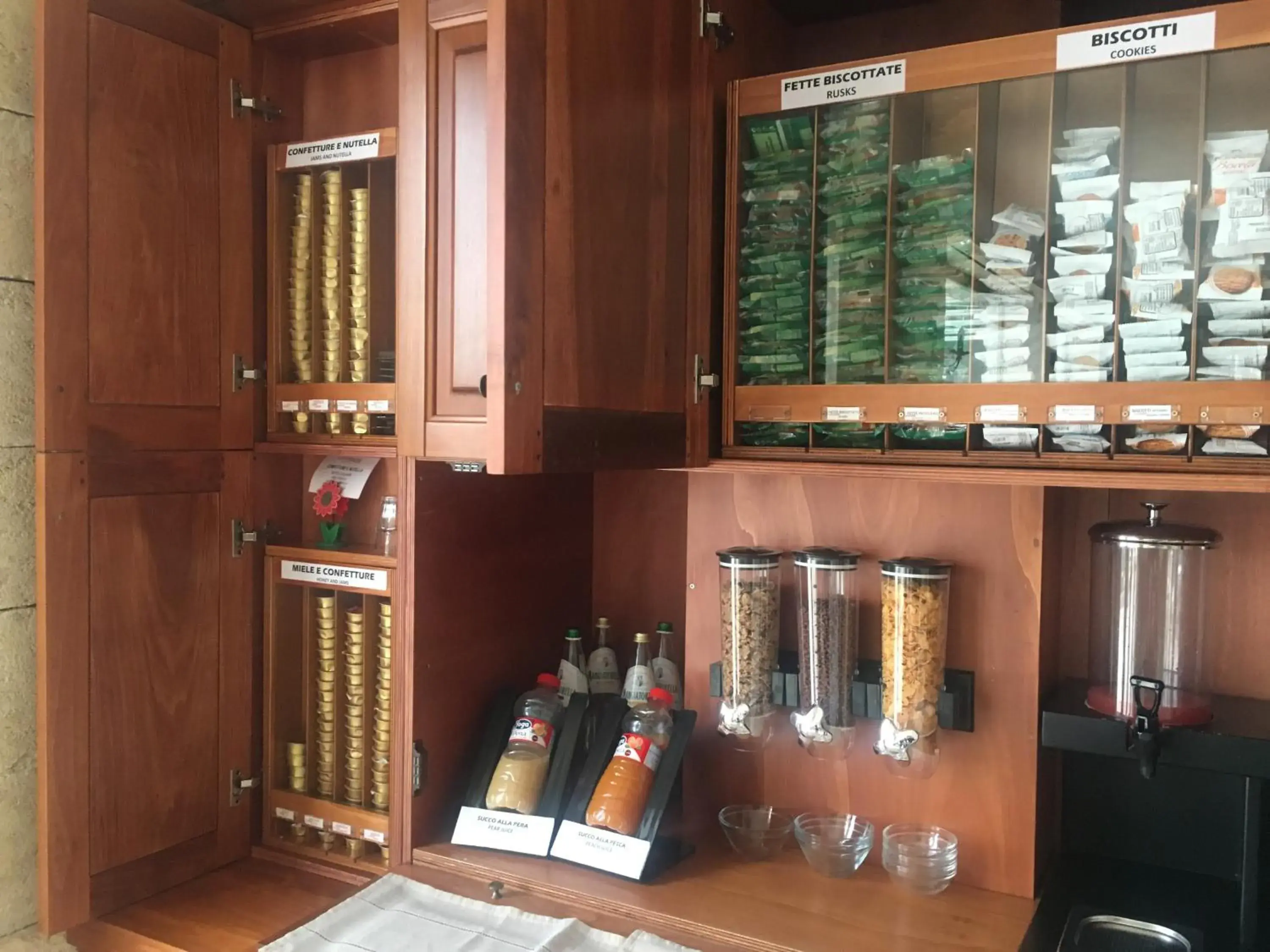 Breakfast in CapoSperone Resort Breakfast in CapoSperone Resort