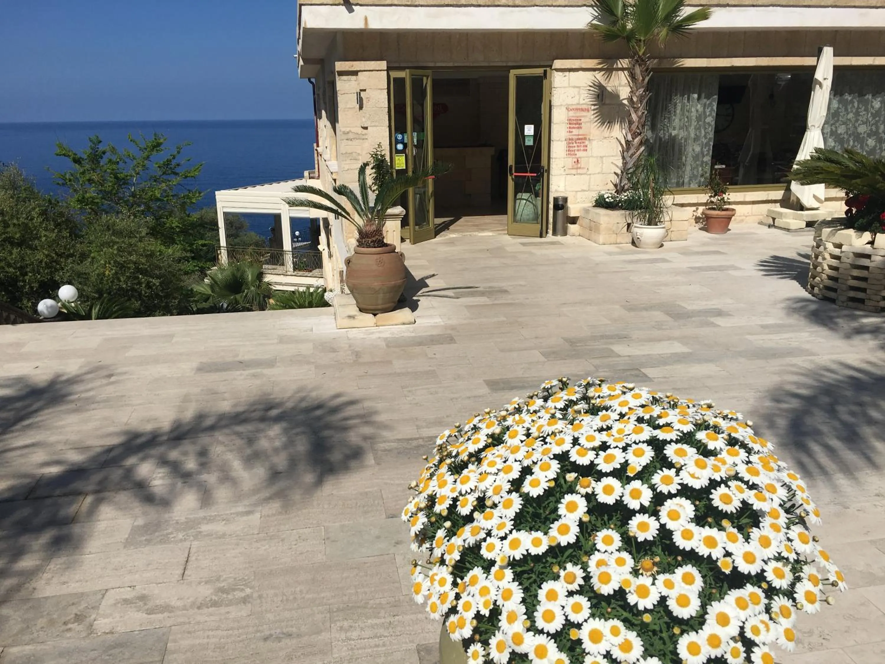Facade/entrance in CapoSperone Resort