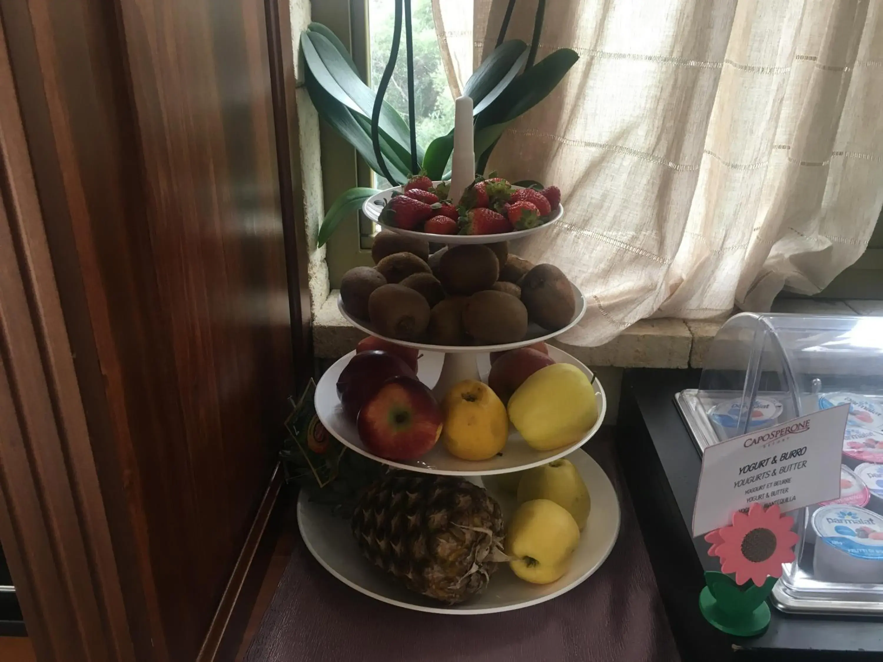 Breakfast in CapoSperone Resort Breakfast in CapoSperone Resort