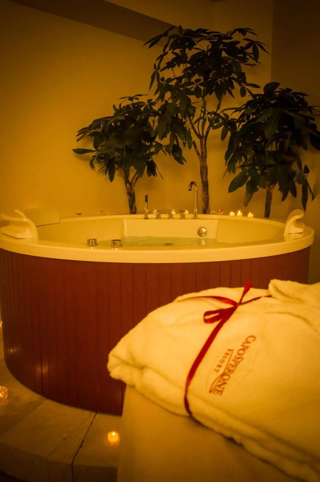 Hot Tub in CapoSperone Resort