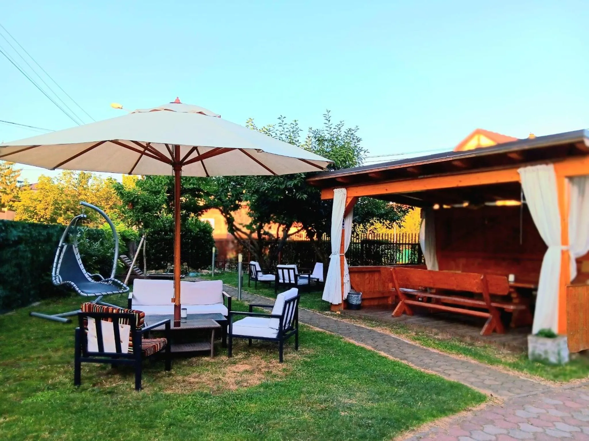 Garden in Hotel vila veneto