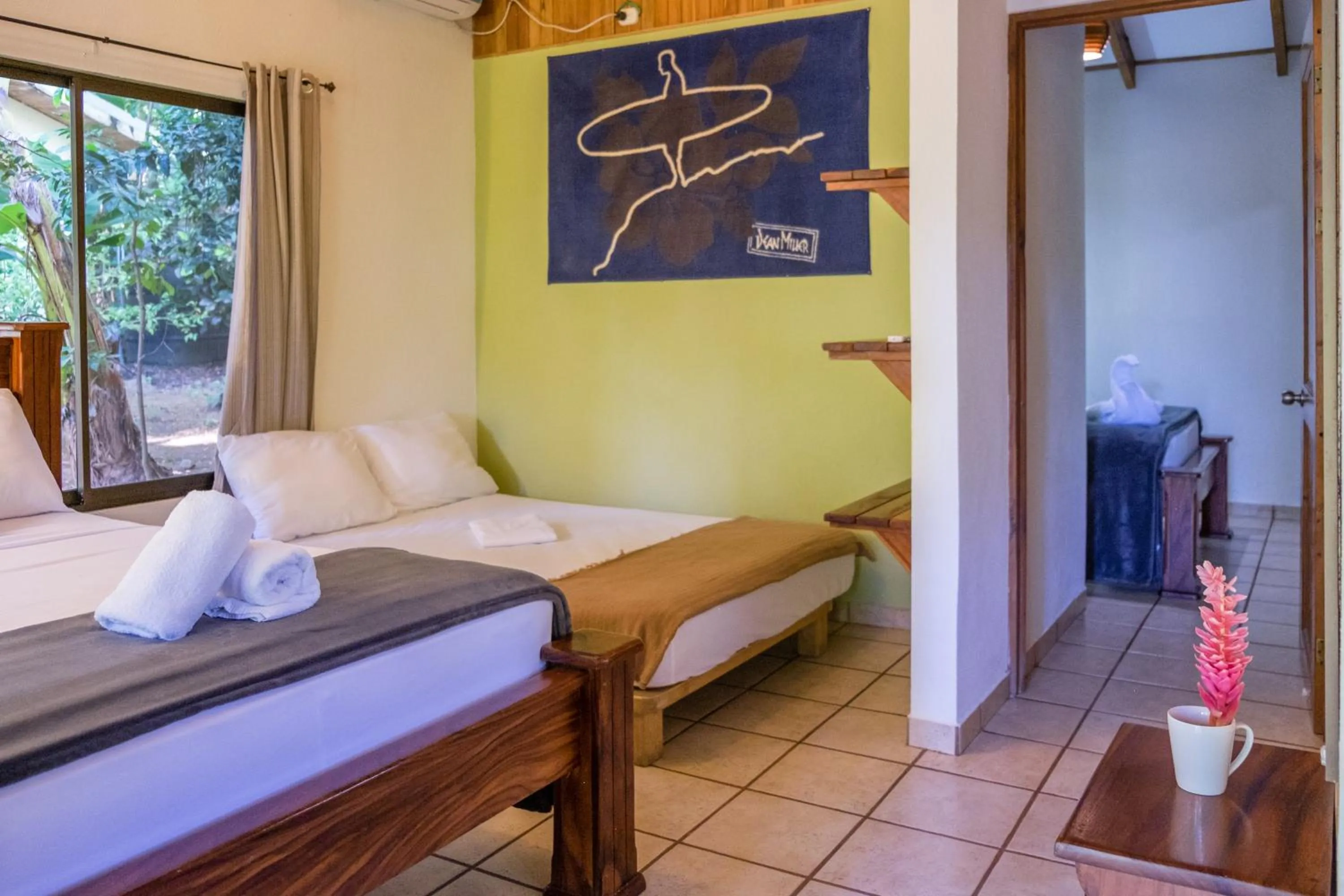 Bed in Zula Inn Aparthotel