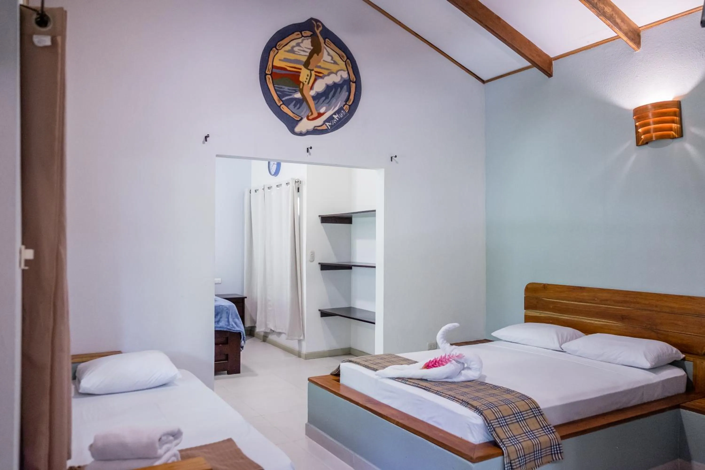 Bed in Zula Inn Aparthotel