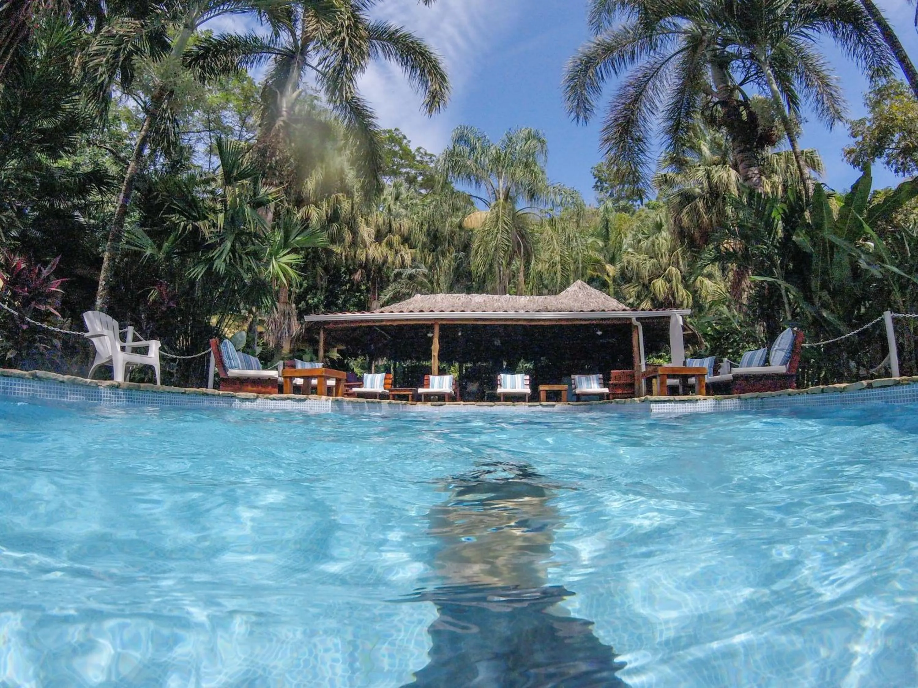 Swimming pool in Zula Inn Aparthotel